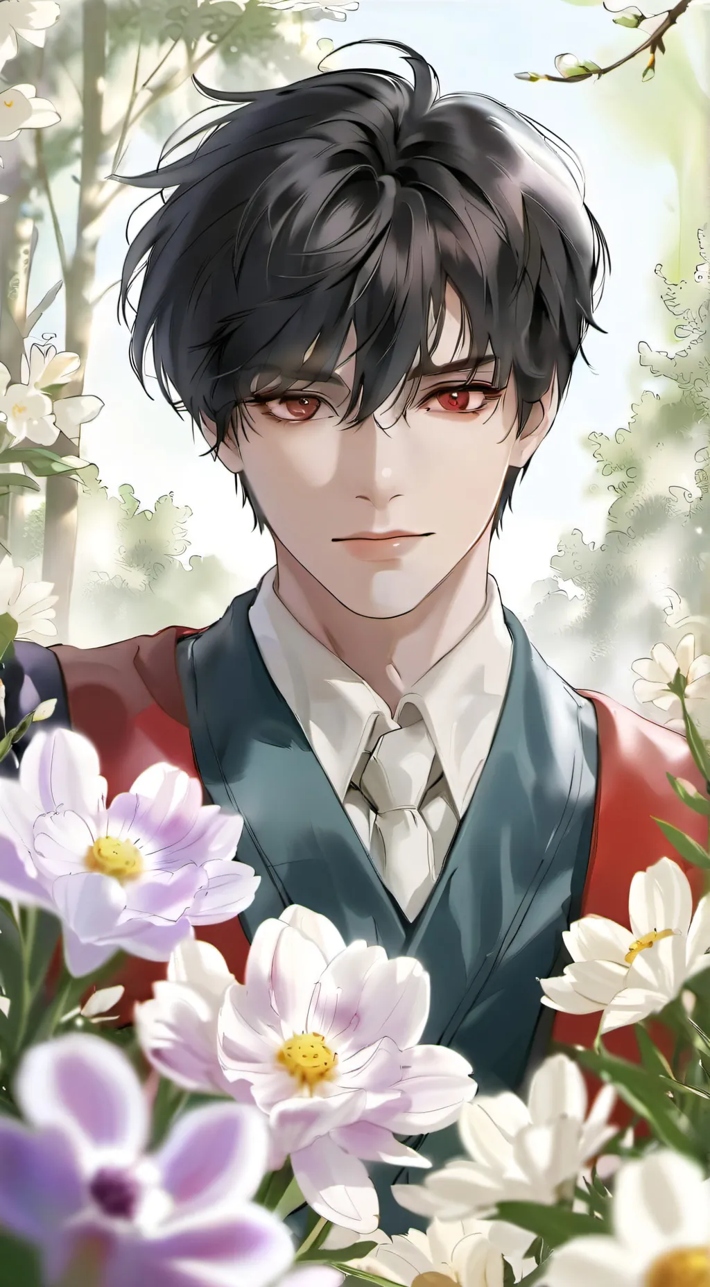 ai character: Alexander  background