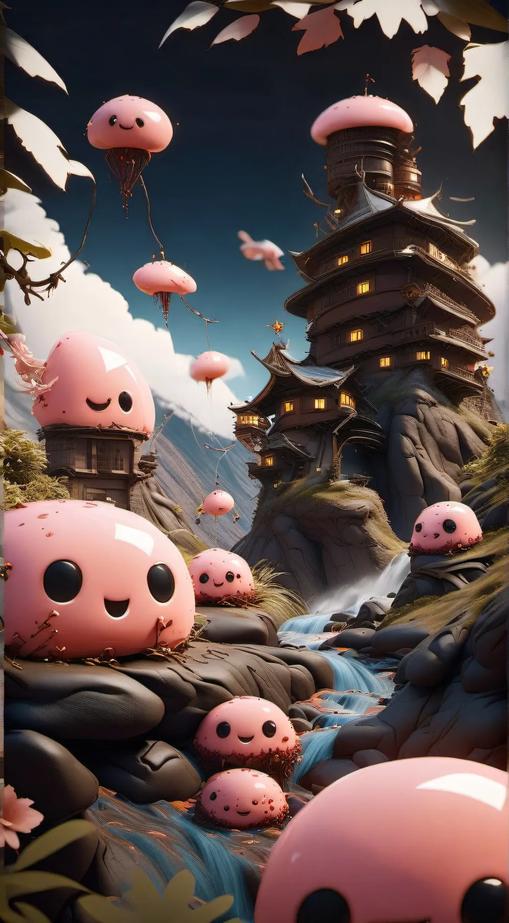 ai character: Slime rancher background