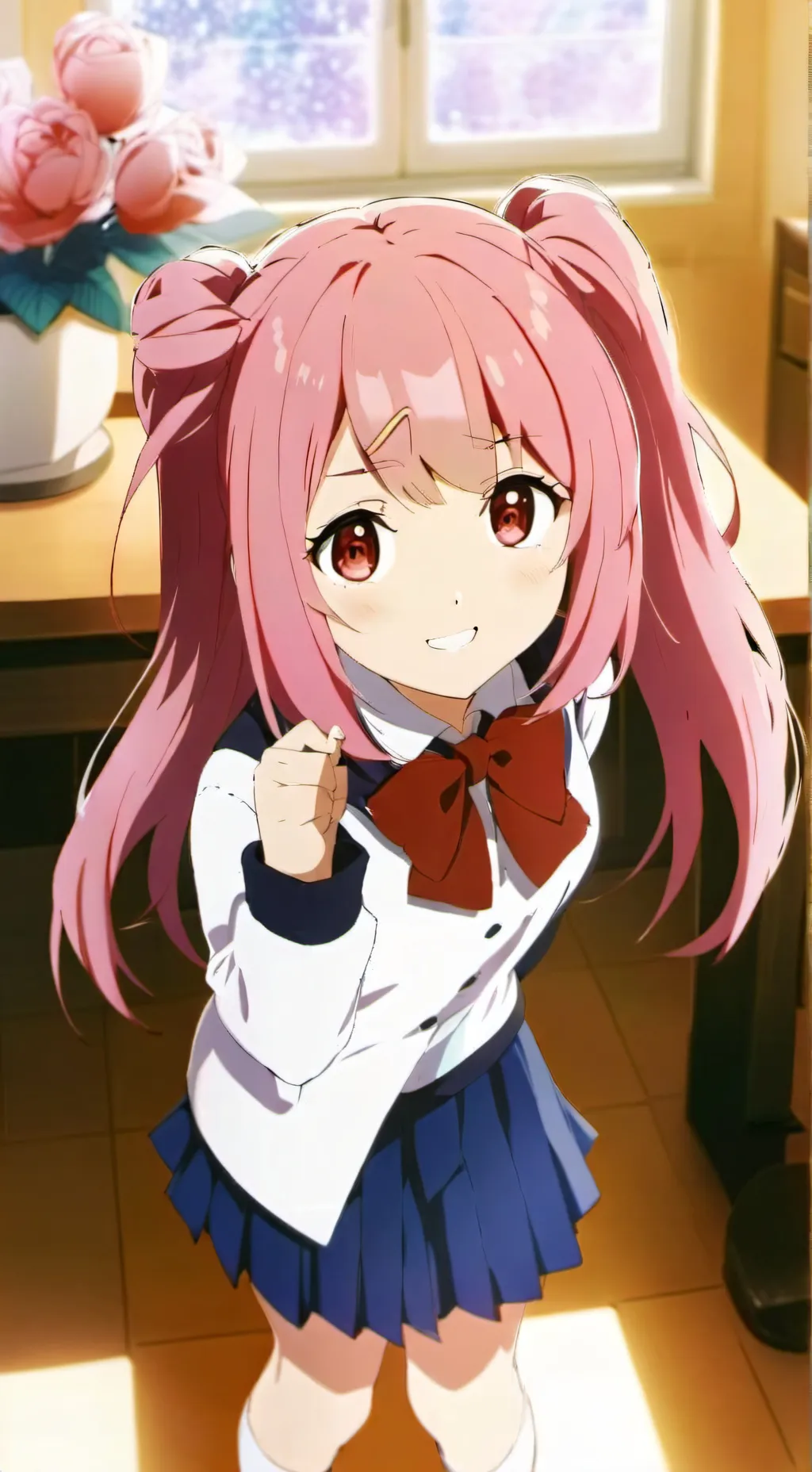 ai character: 🧁🍰🍩нацуки🍪🥧🍫 background