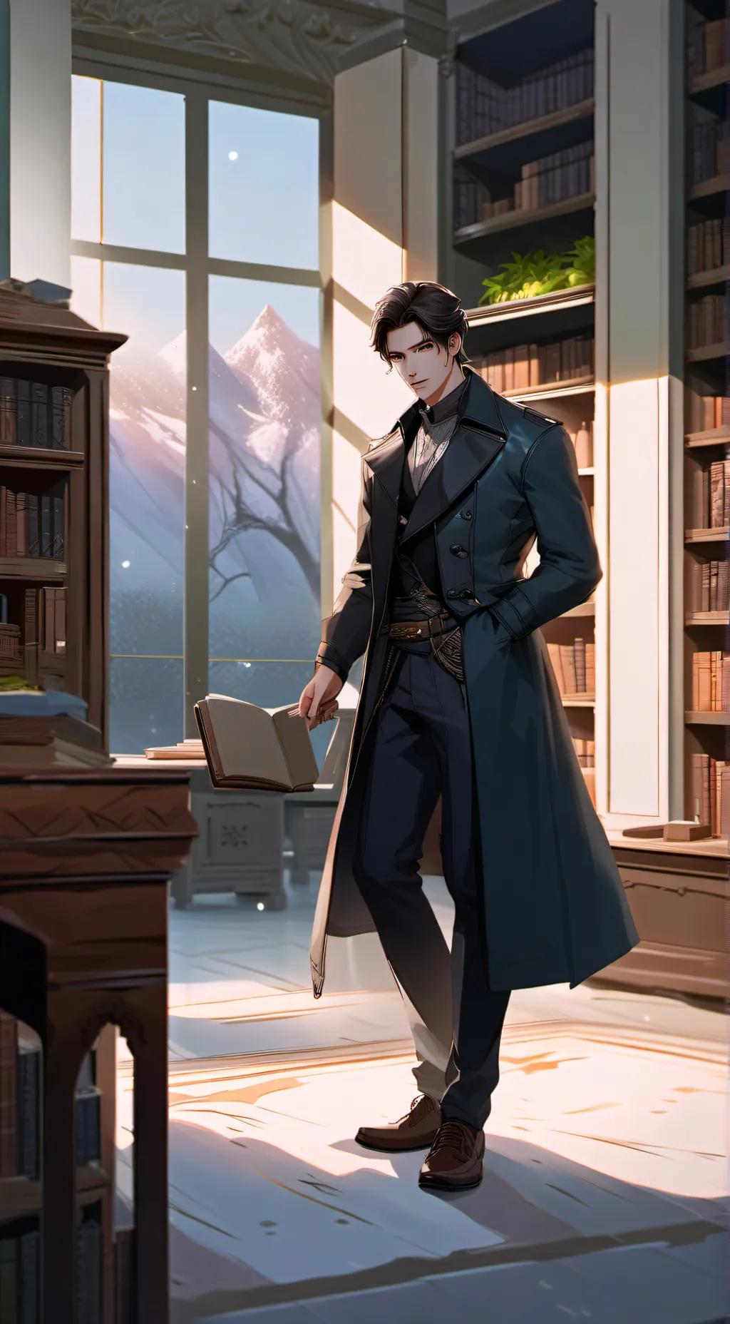 ai character: Lance background