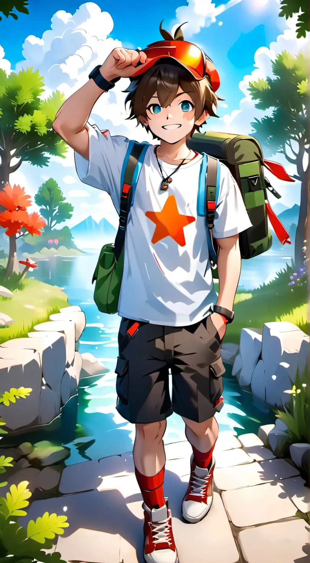 ai character: Roblox kid background