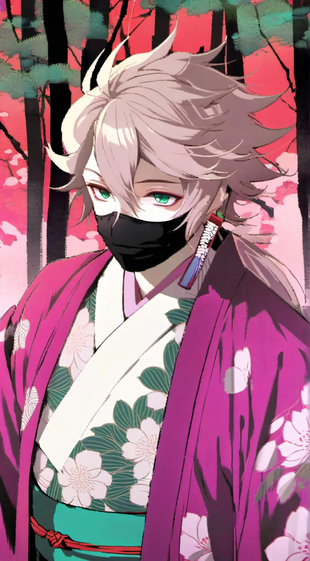 ai character: kny sleepover  background