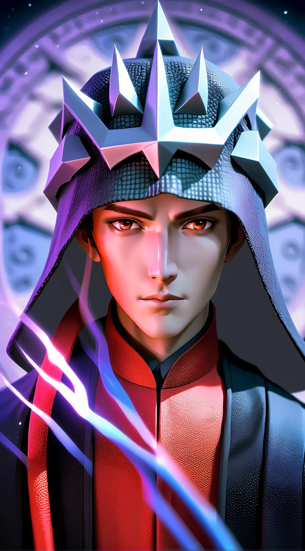 ai character: Umbrax The Hollow background