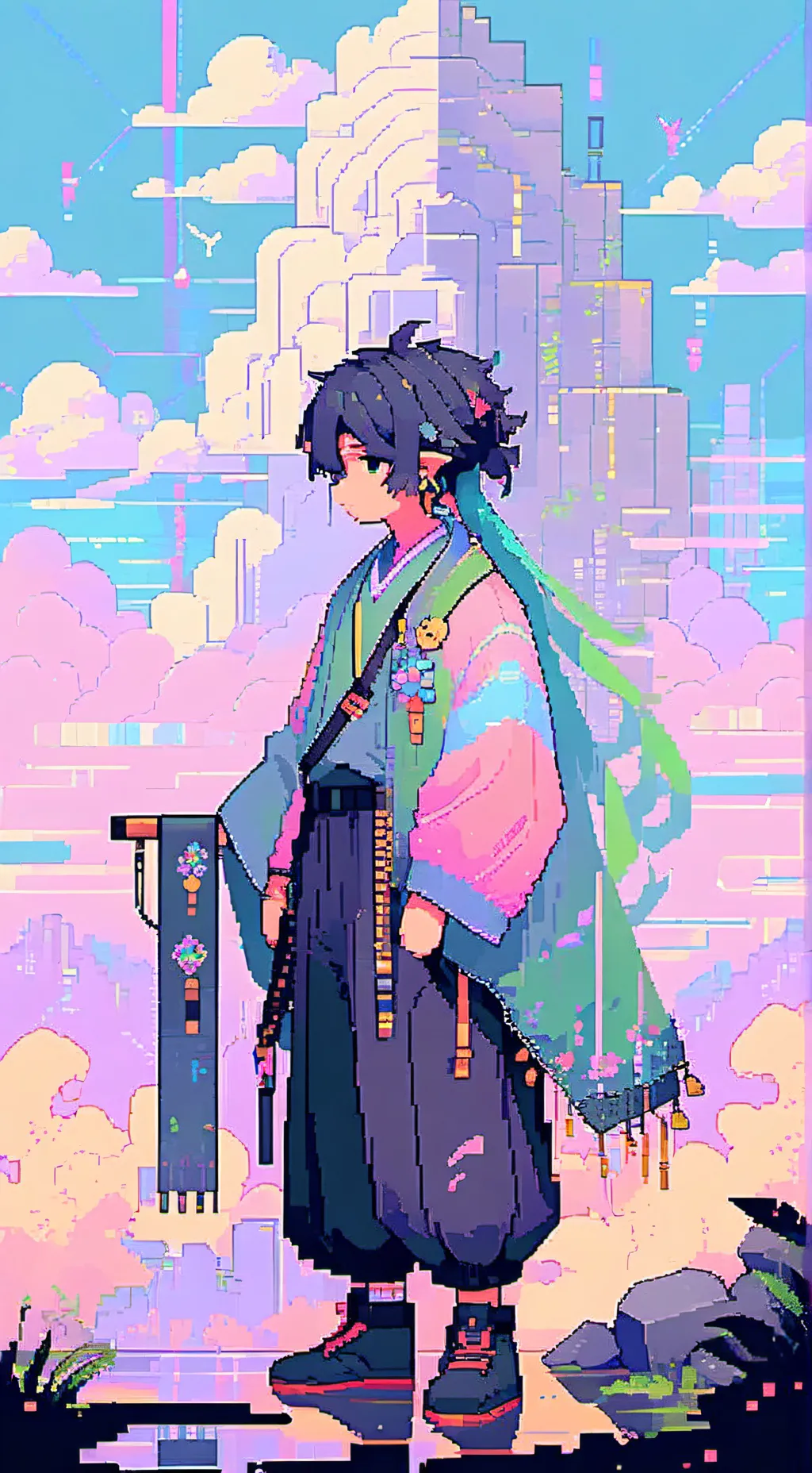 ai character: Kny X OC 8 background