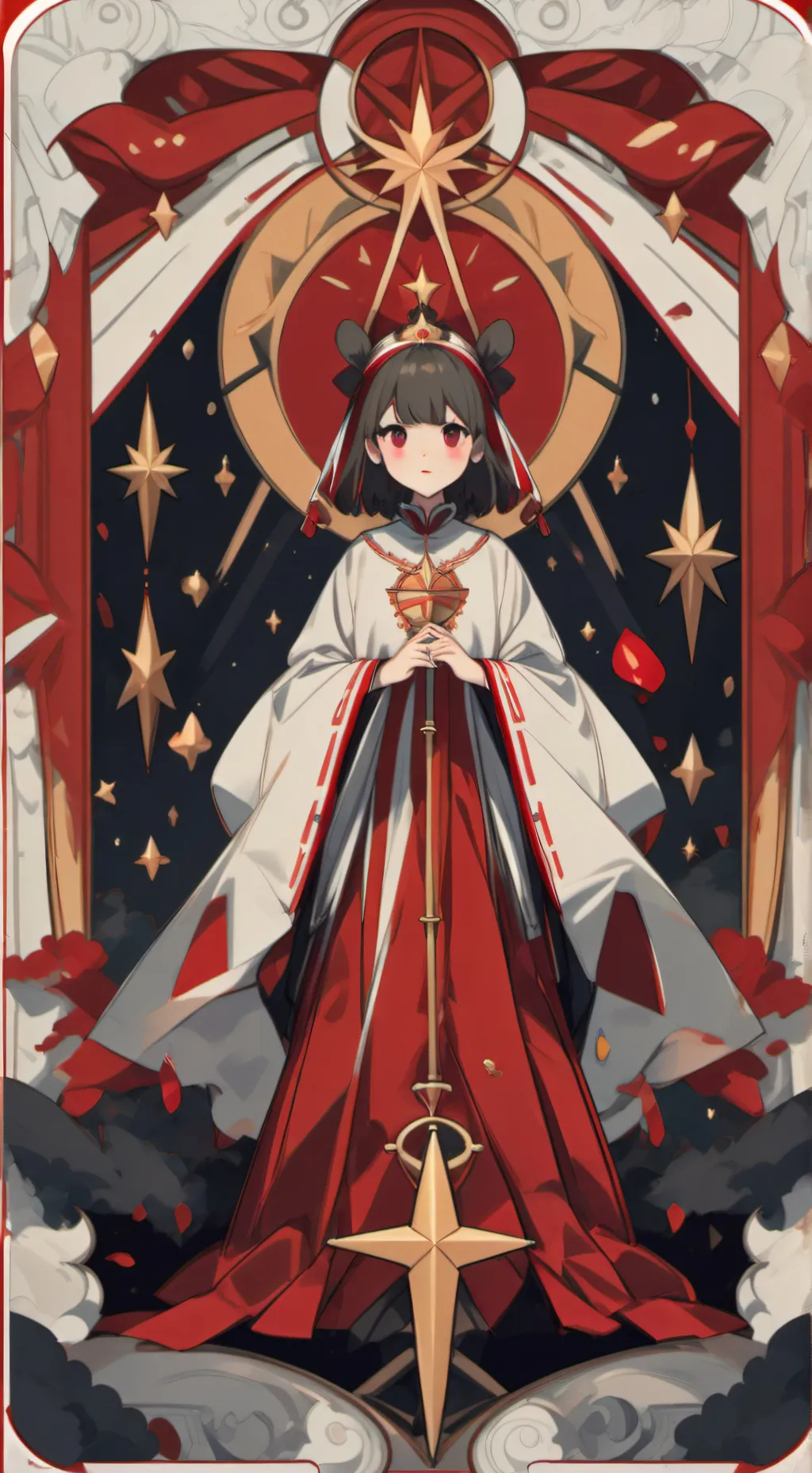 ai character: Hashira camping background