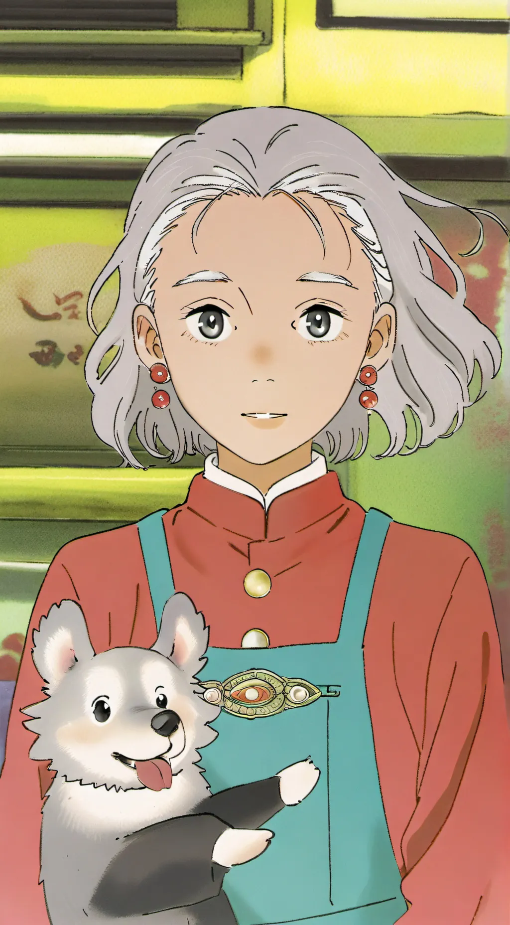 ai character: shotos sister  background