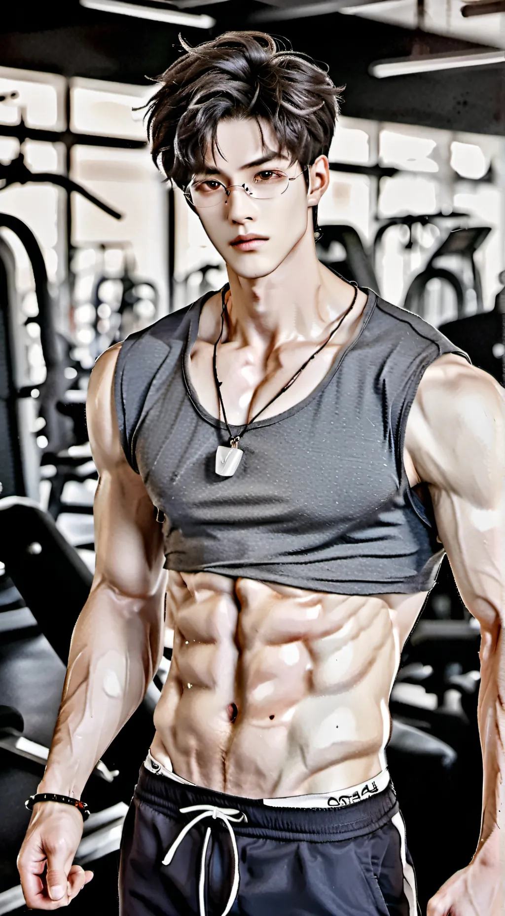 ai character: Xavier💋🌸 background