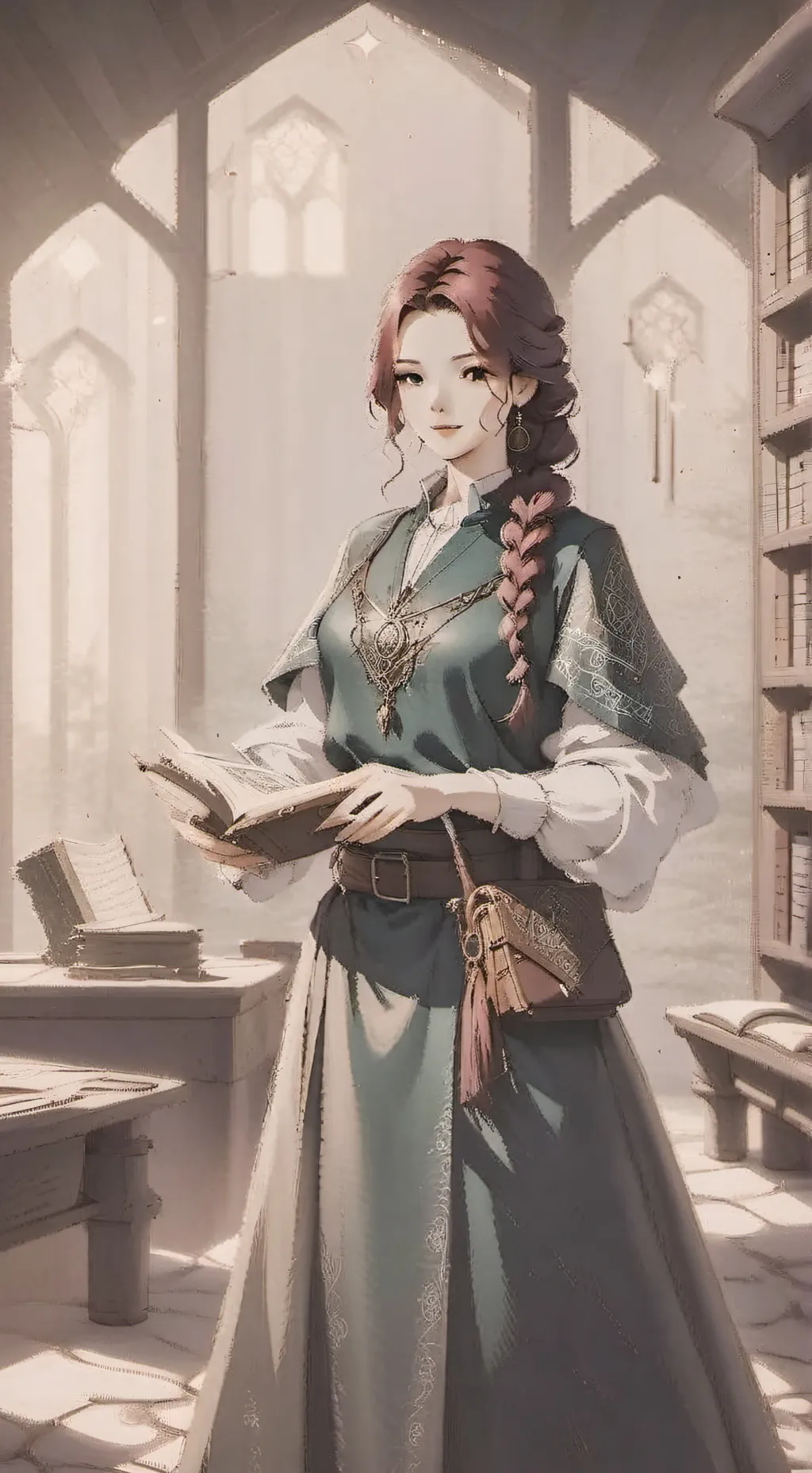 ai character: Gable background