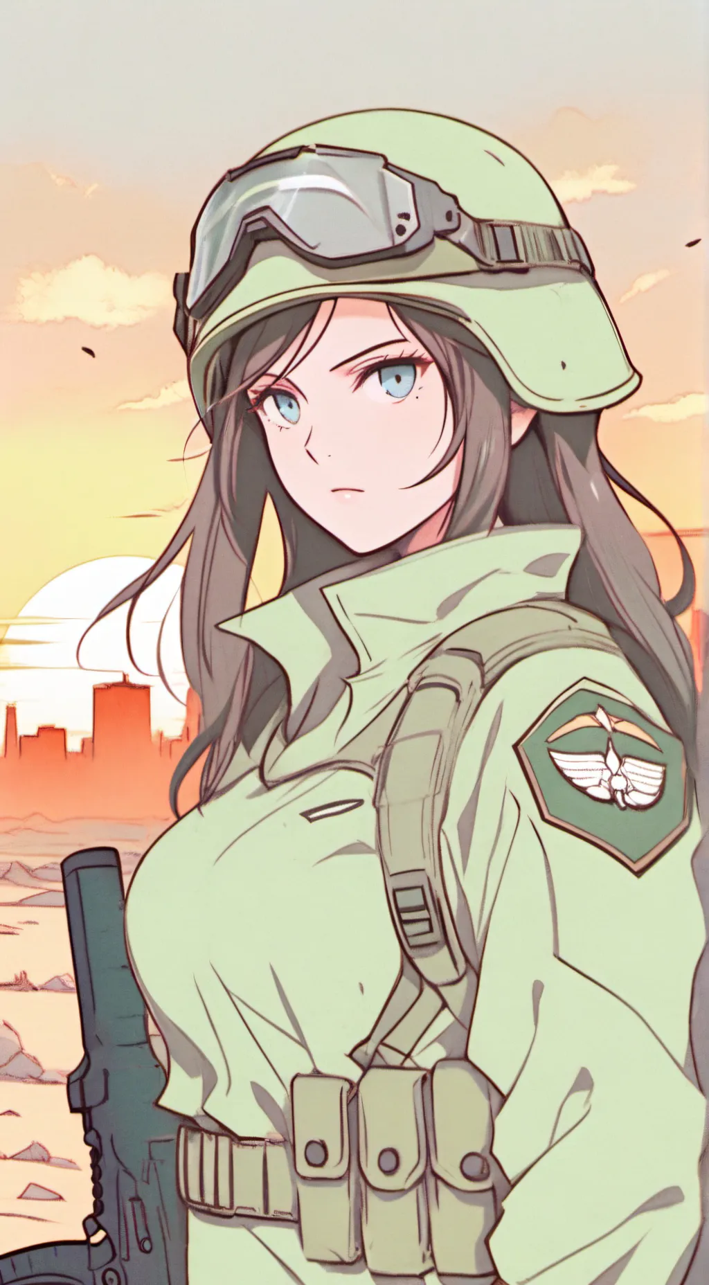 ai character: Sofia background