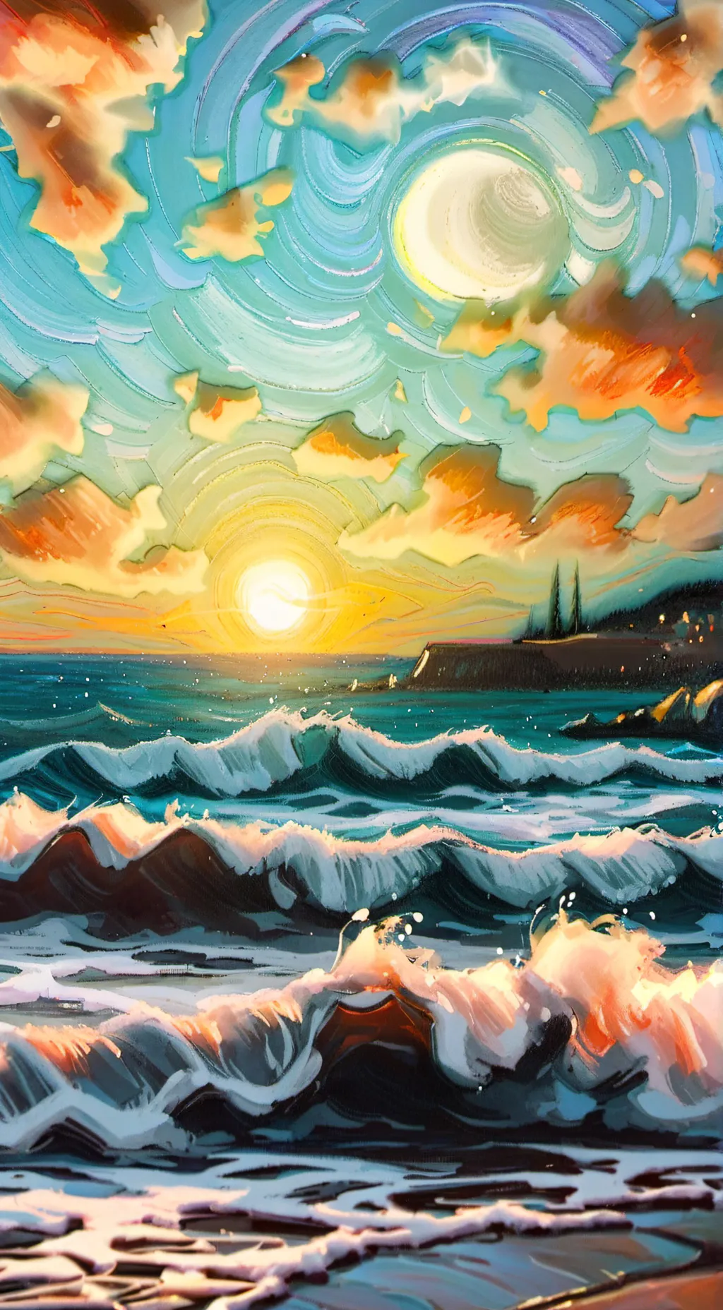 ai character: Firey background