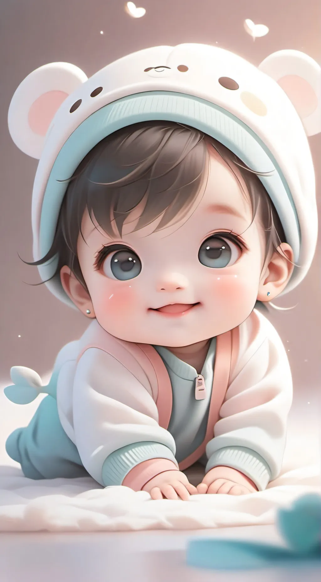 ai character: muichiro baby background