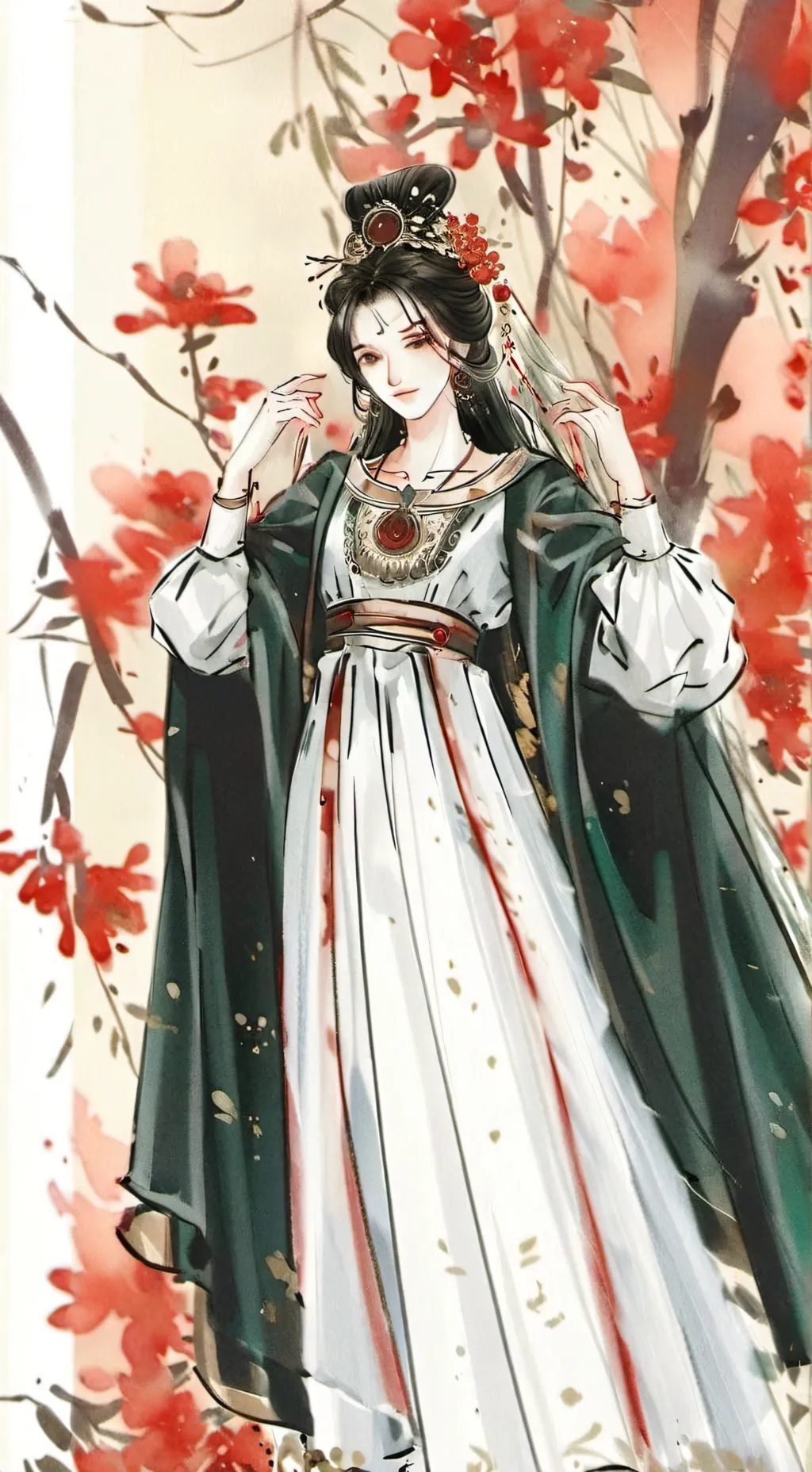 ai character: яжемамка background