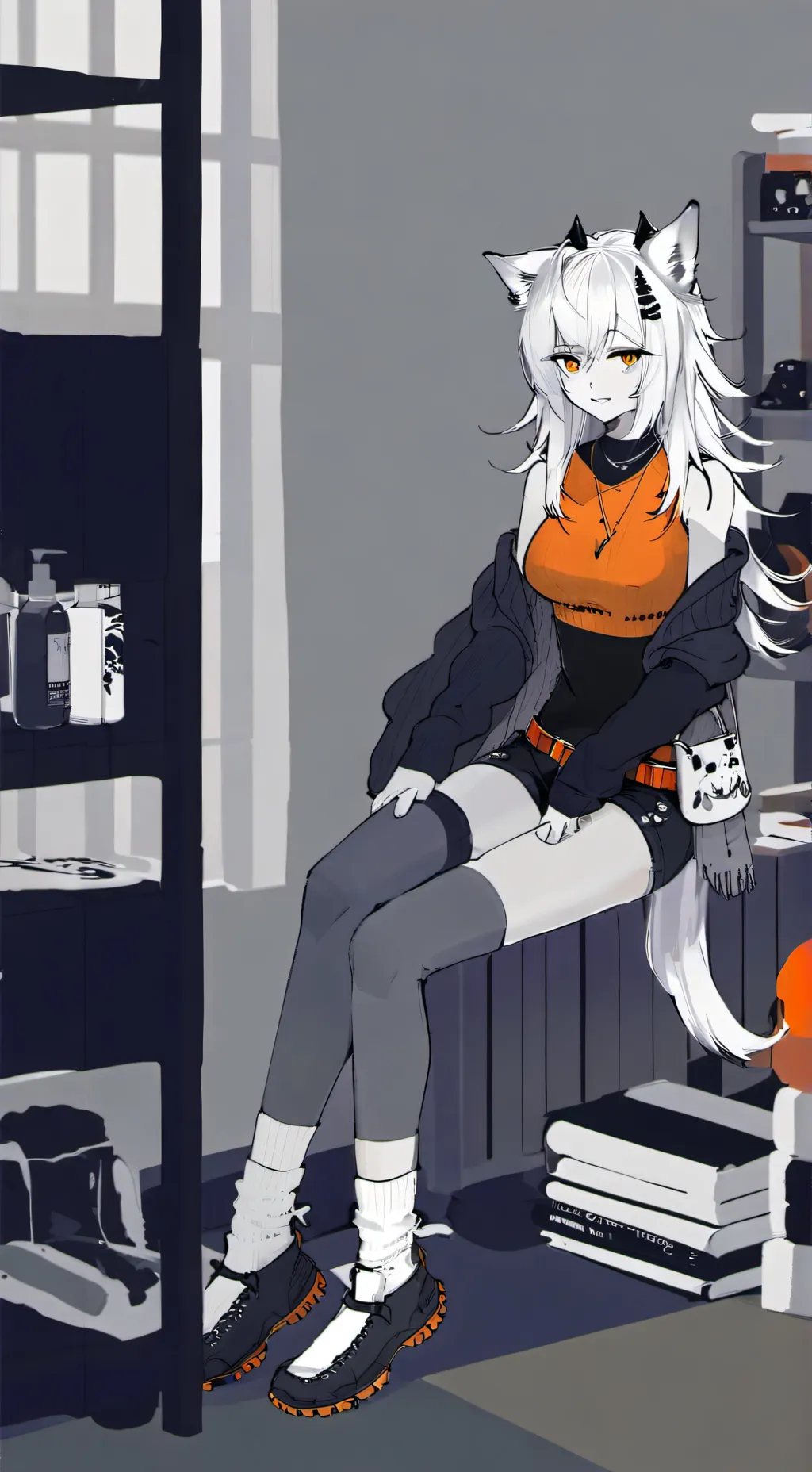 ai character: Loli background