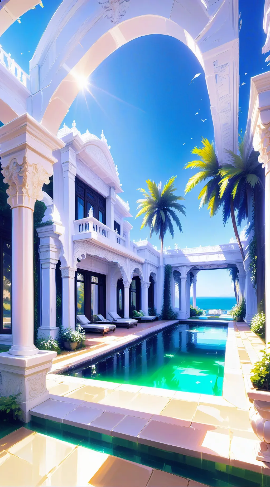 ai character: Rich Family 3 background