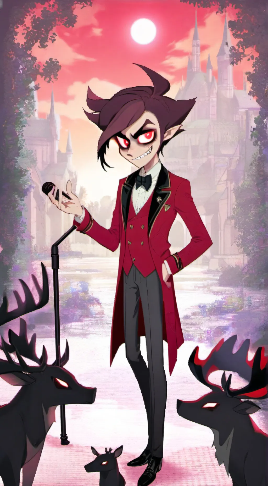 ai character: alastor  background