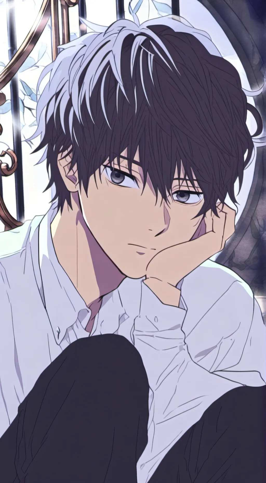 ai character: Levi 😪💤 background