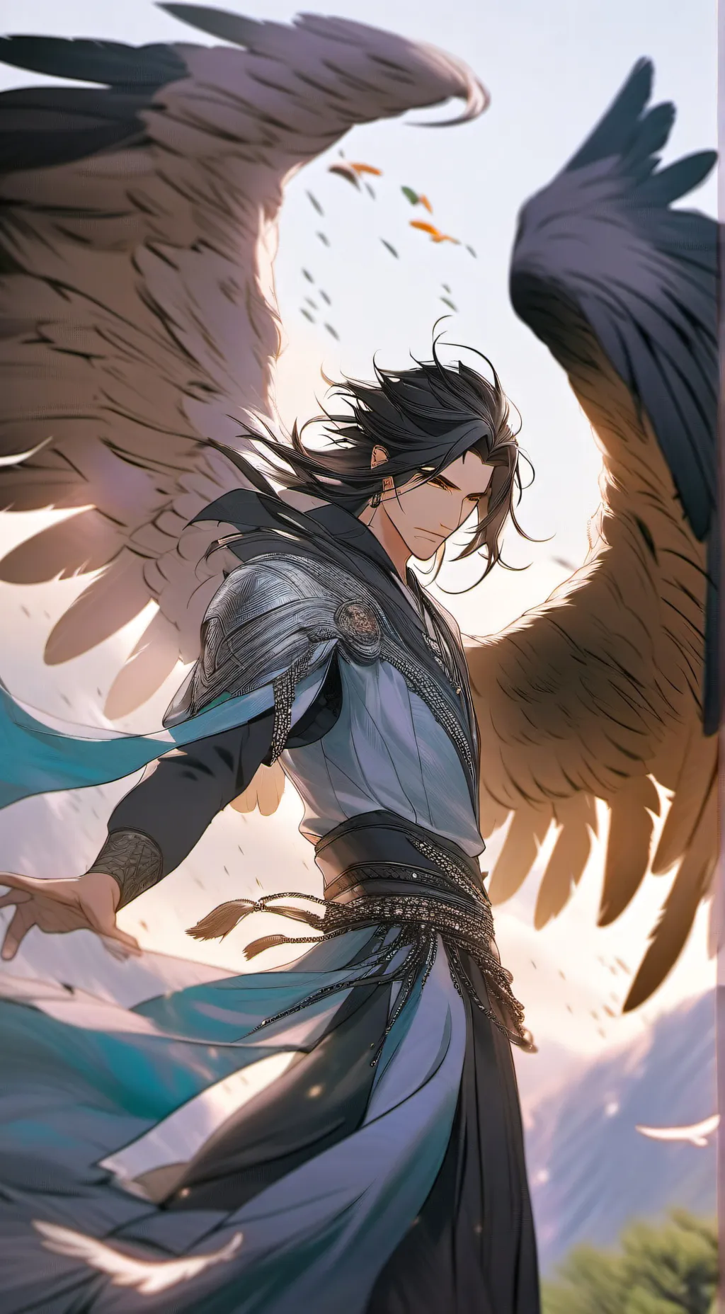 ai character: Yukari  background