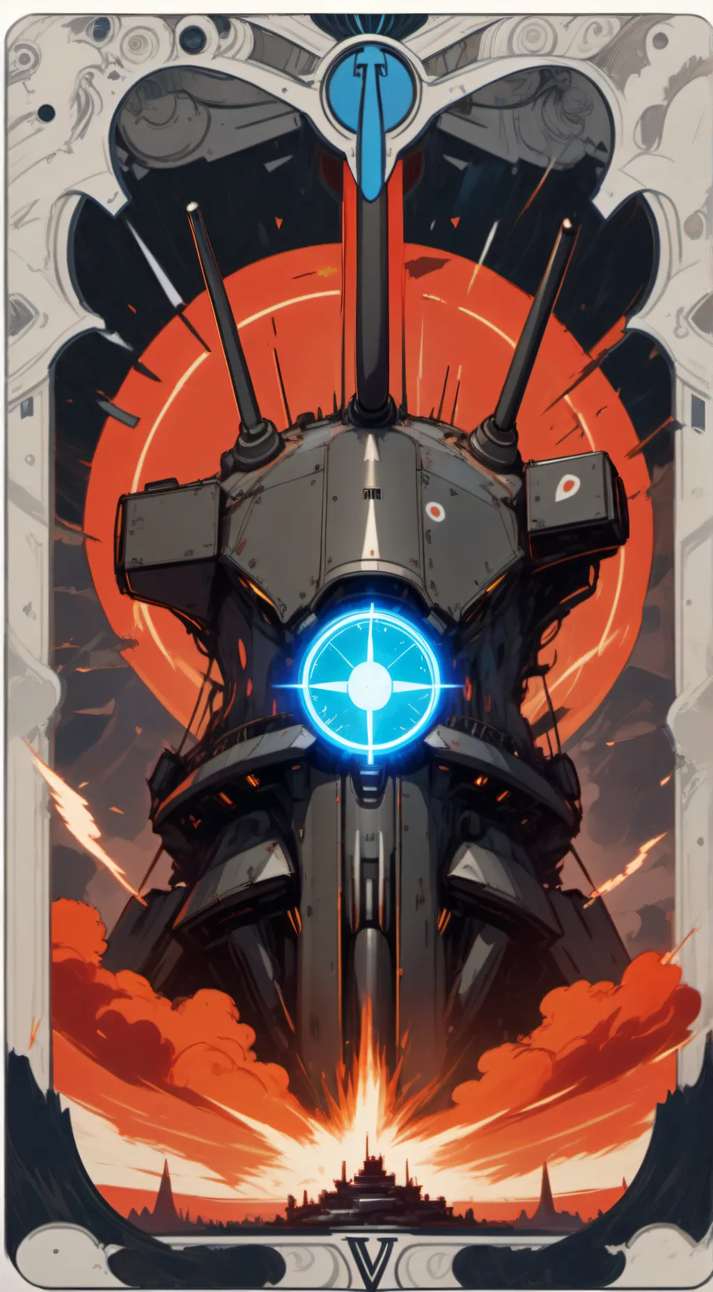 ai character: HYPERIONEMPblaster background