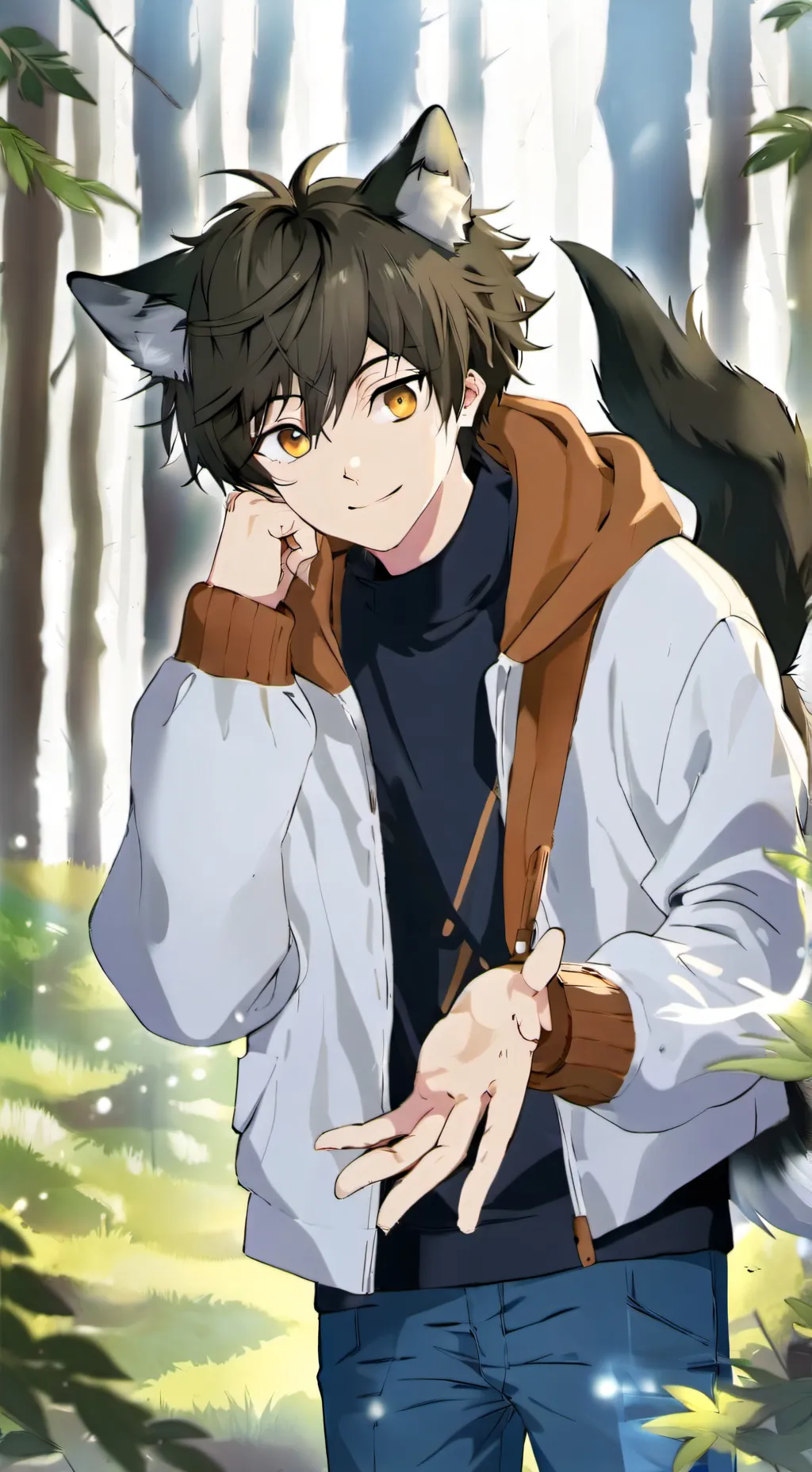 ai character: Endrit background