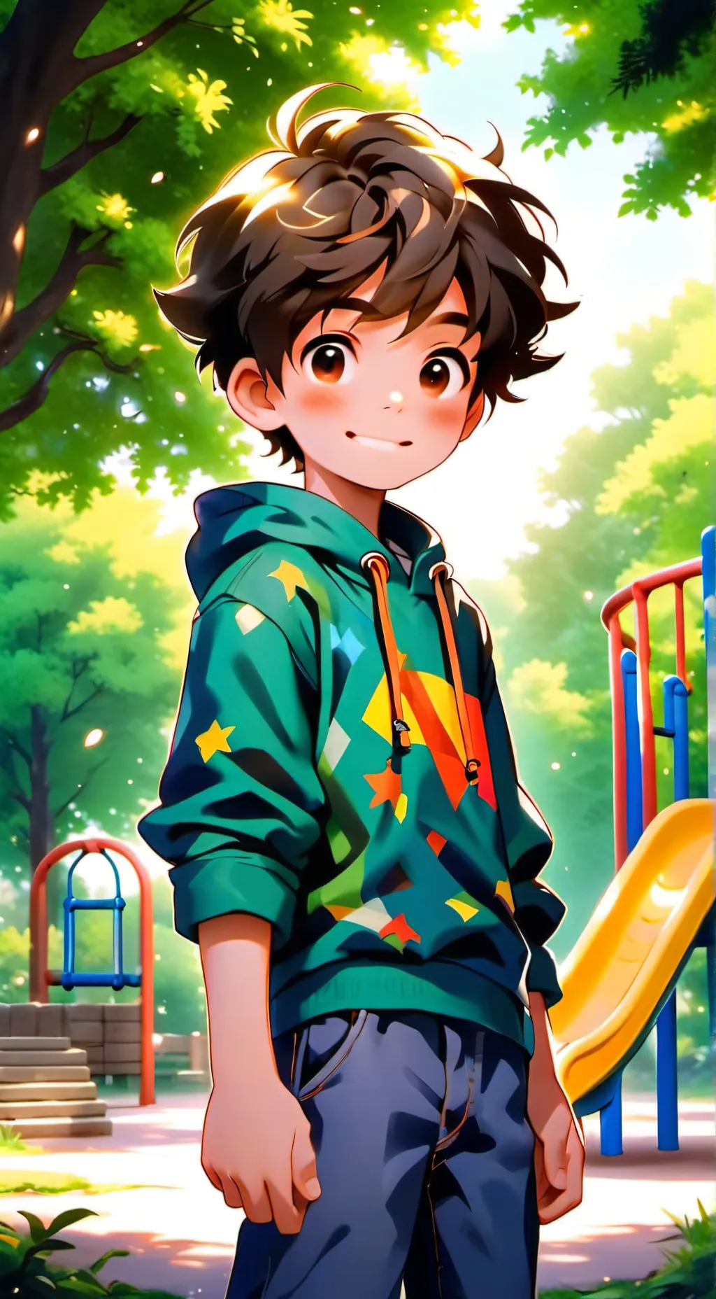 ai character: Isaac  background