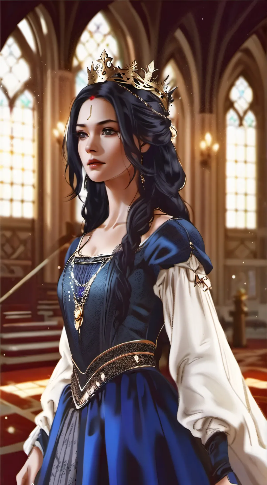 ai character: Royal May background
