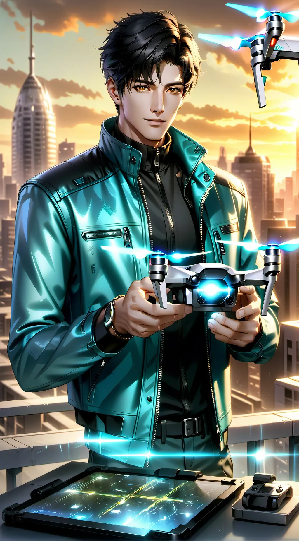 ai character: Pre/Bro background