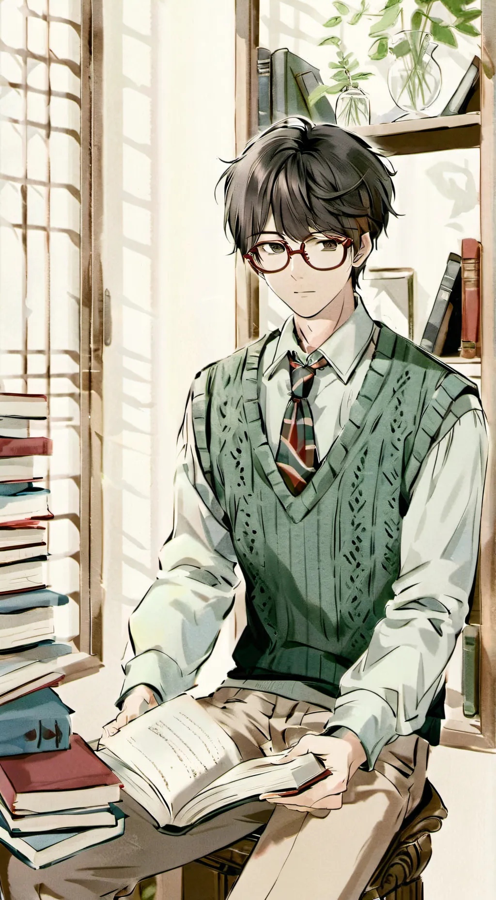 ai character: Jeon Jungkook (JK) background