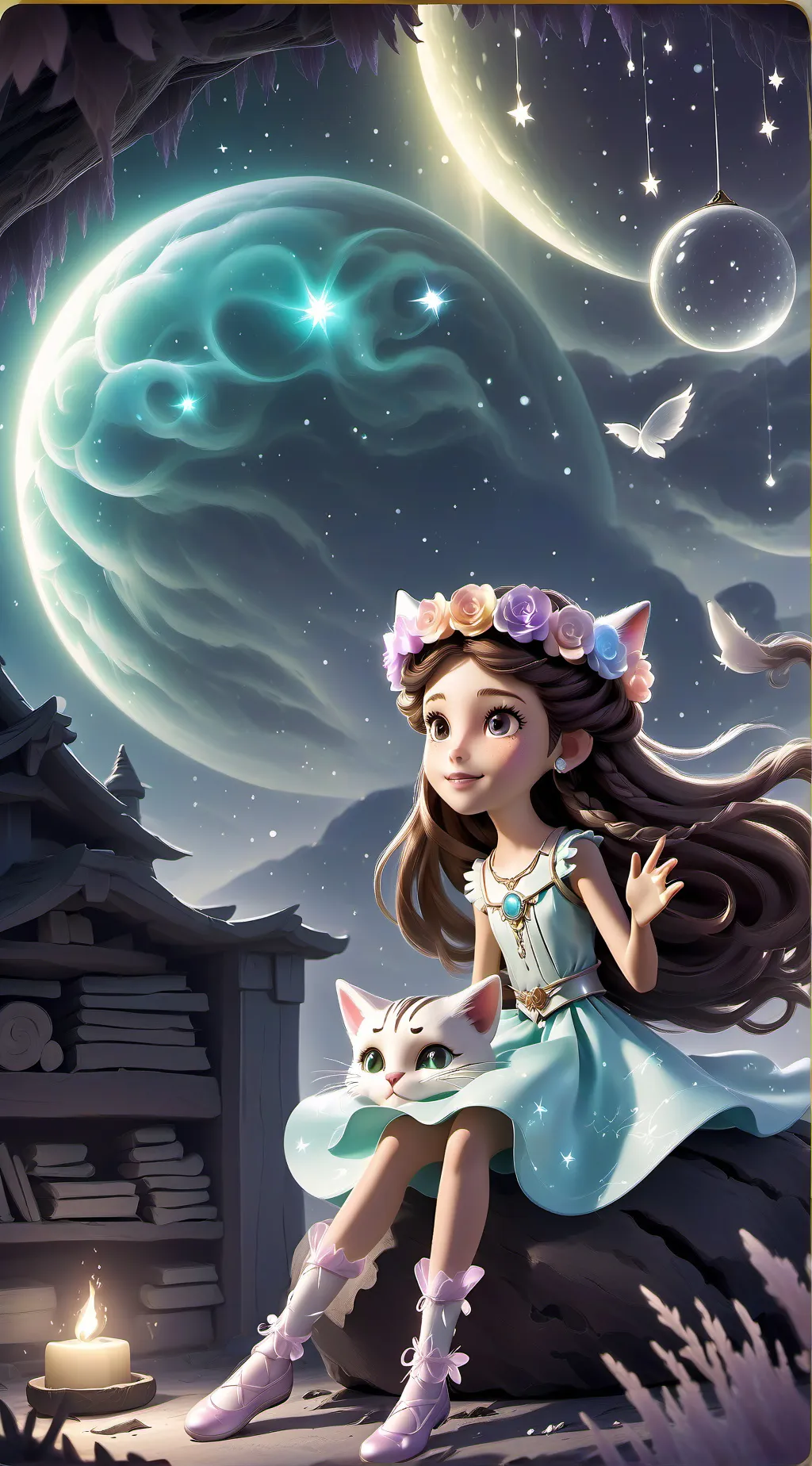 ai character: эля background