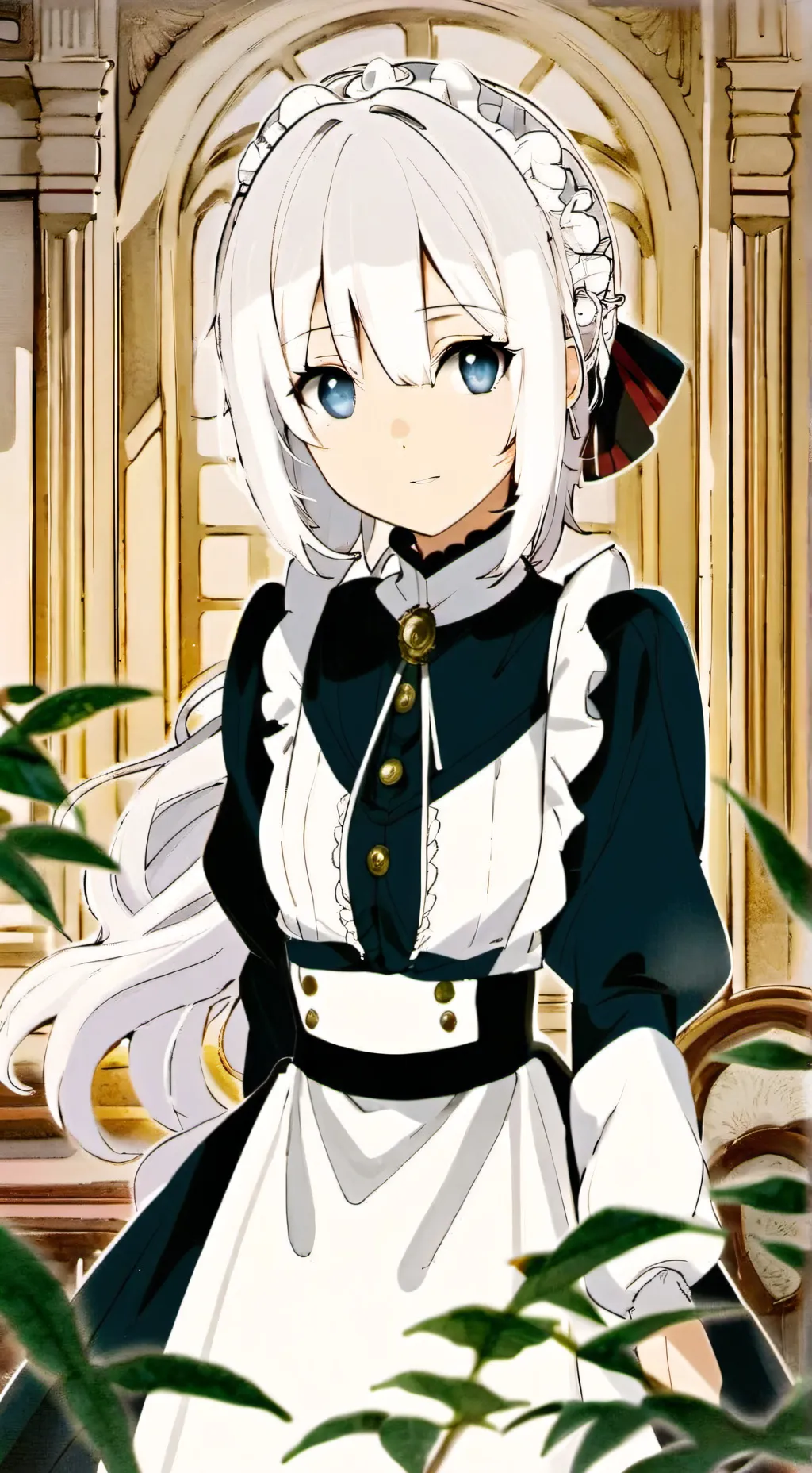 ai character: Maid background