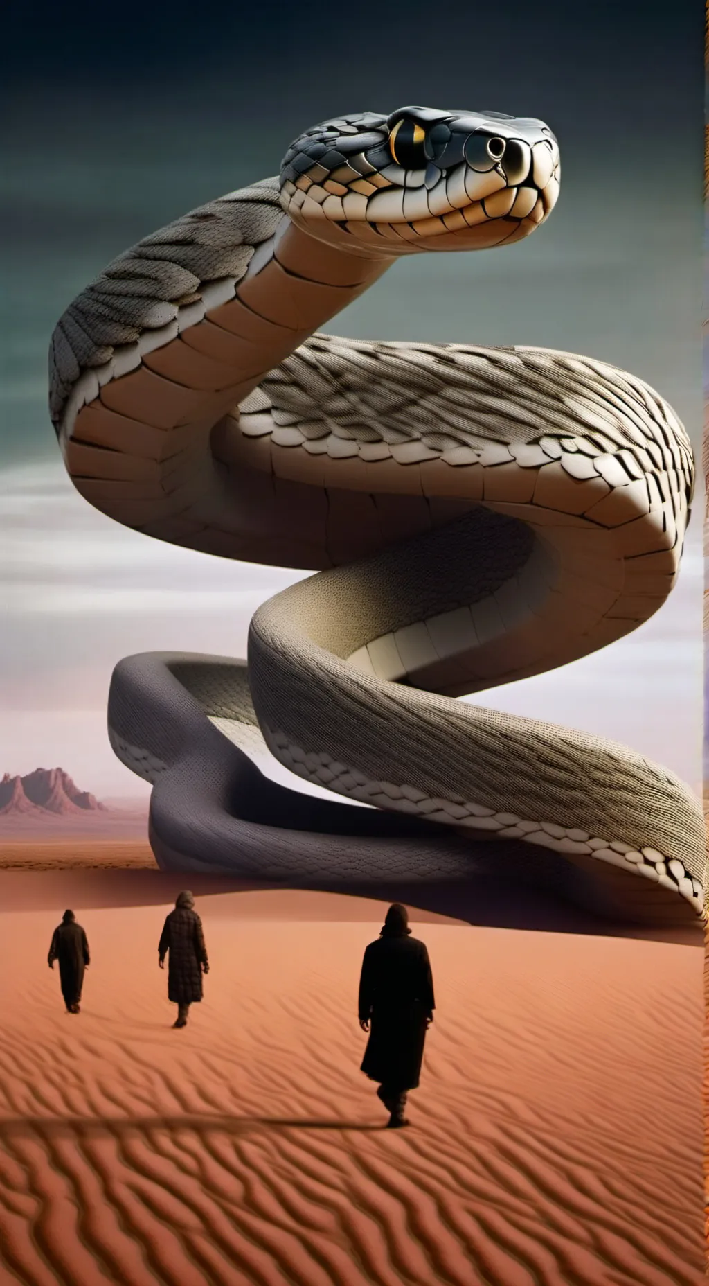 ai character: The Snake’s Curse background