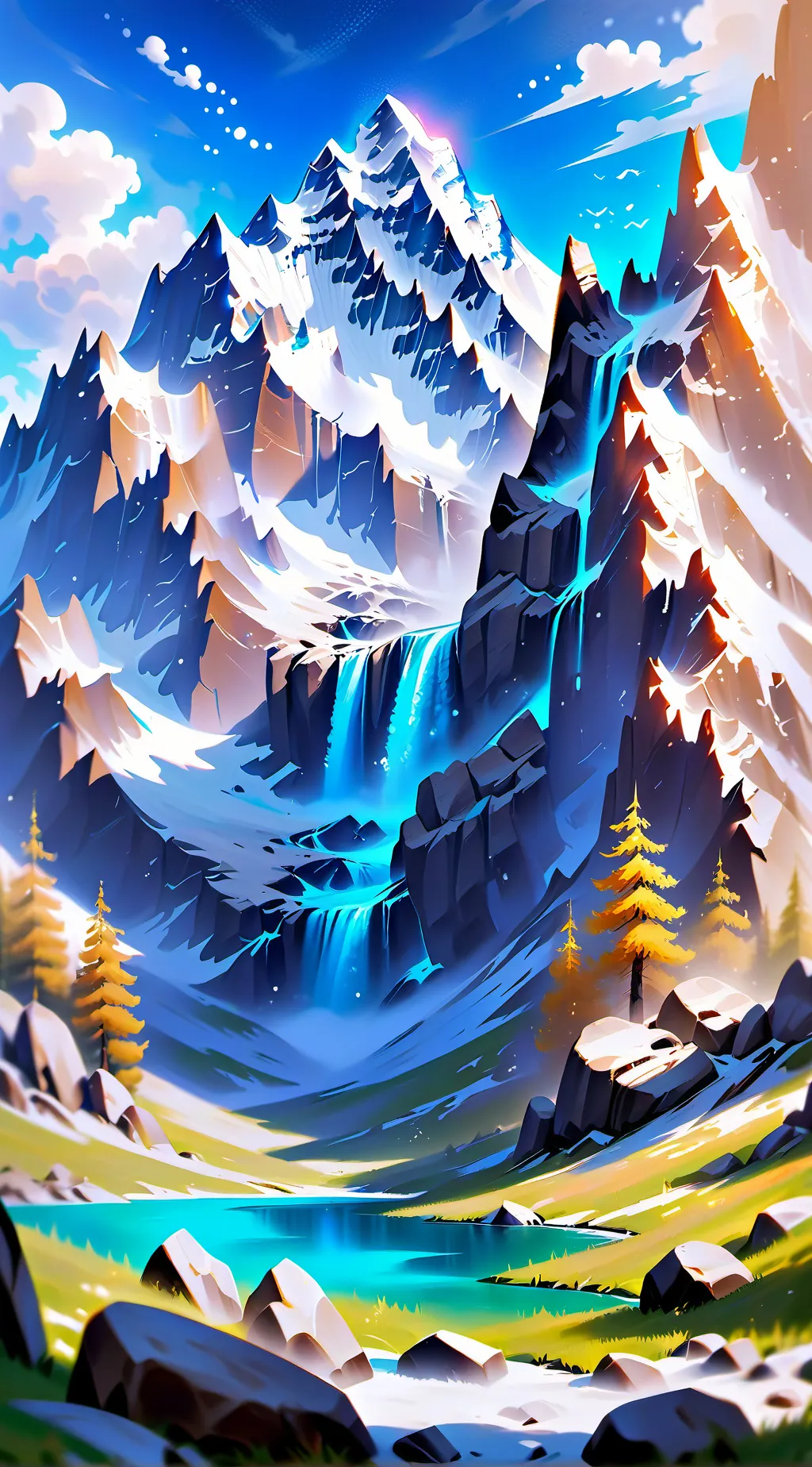 ai character: RockyMountain Song background