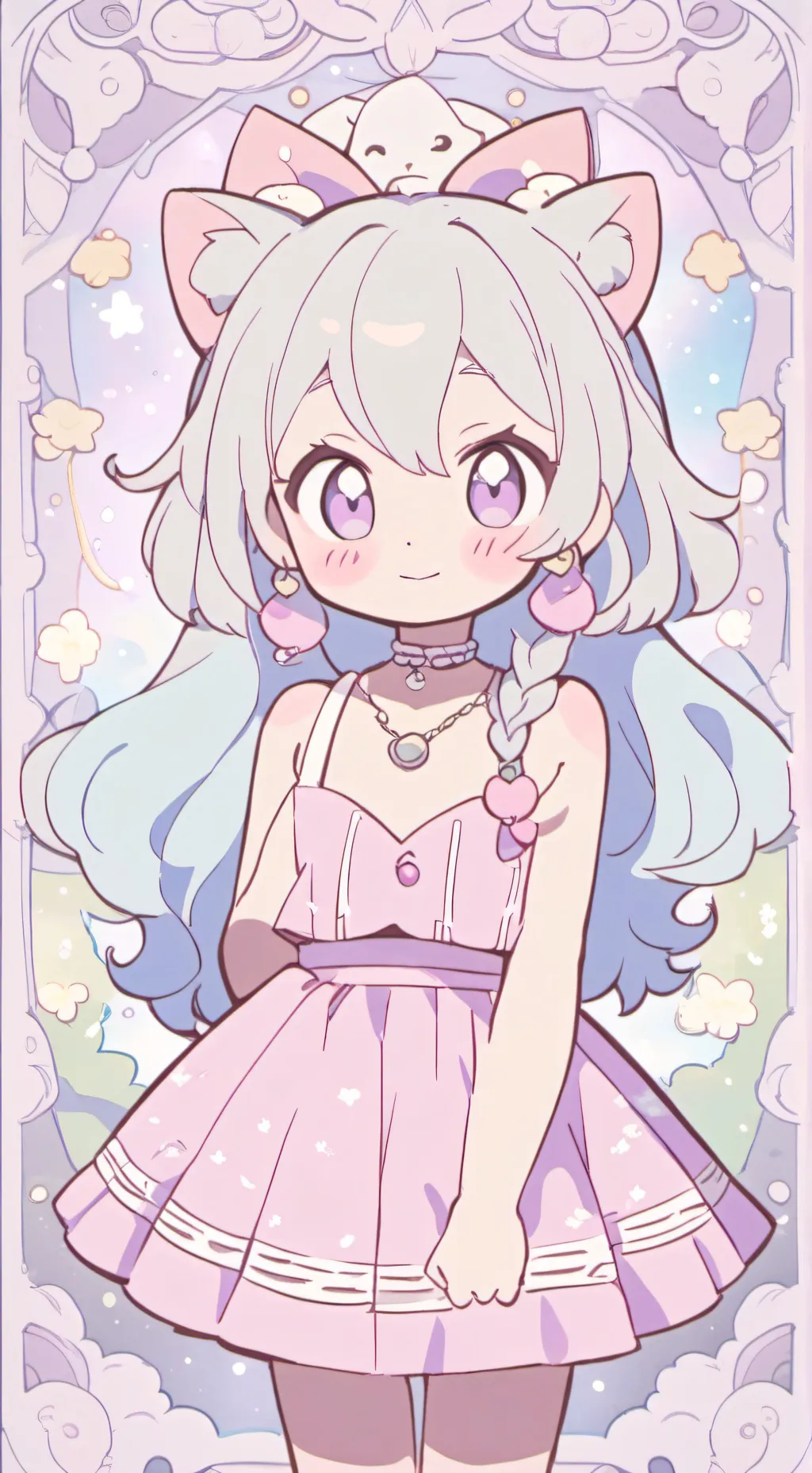 ai character: Lisa  background