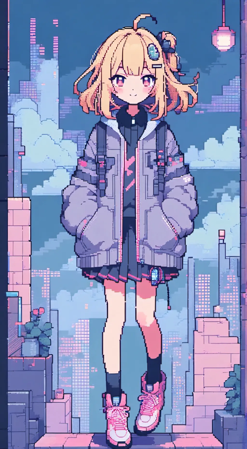 ai character: teen CV background