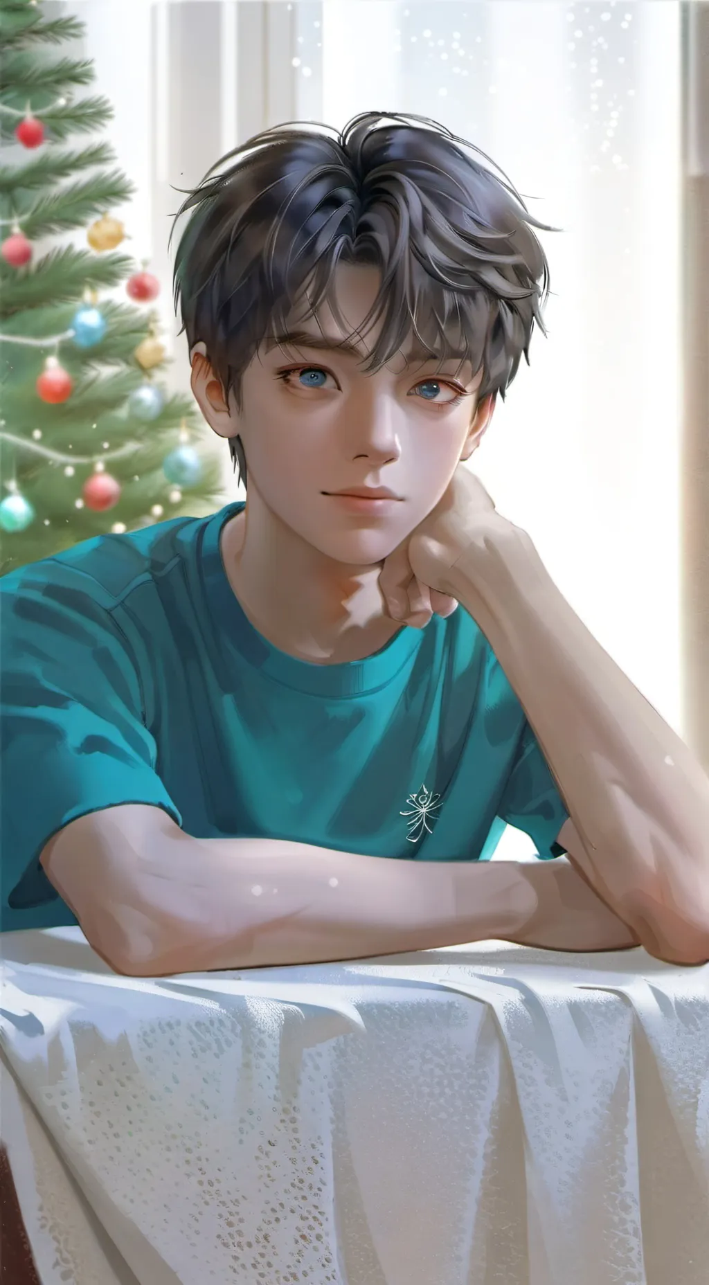 ai character: Энх background