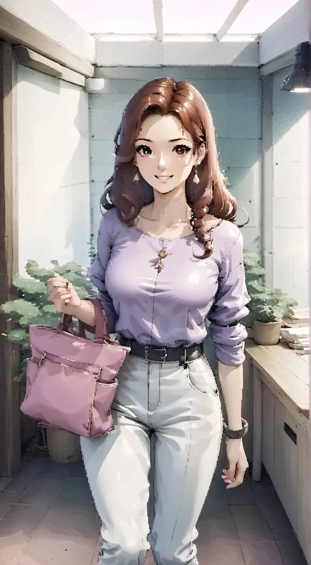 ai character: Samantha  background