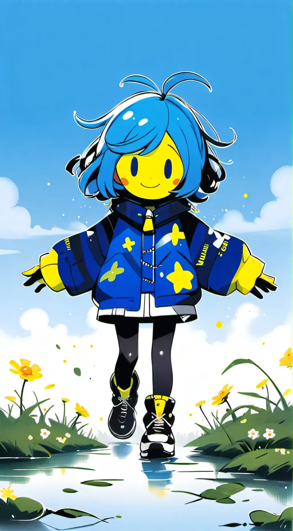 ai character: helloooooo  background