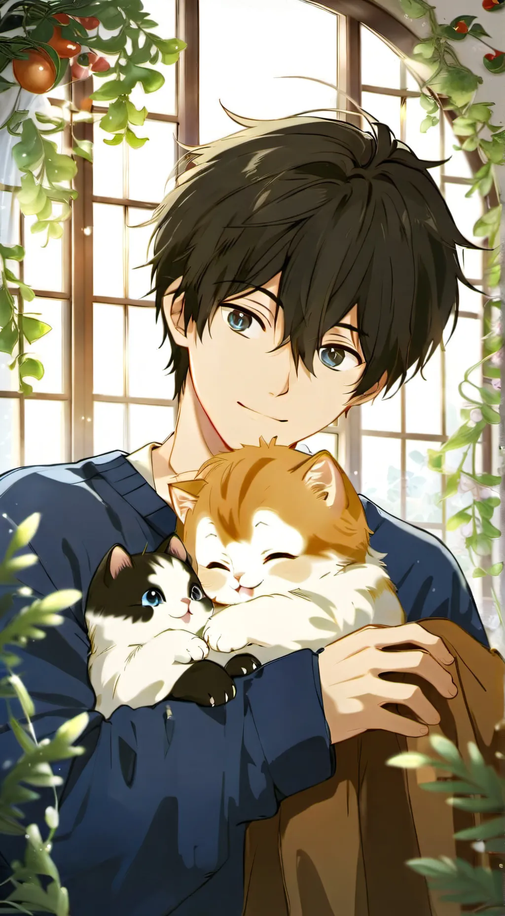 ai character: manigato background