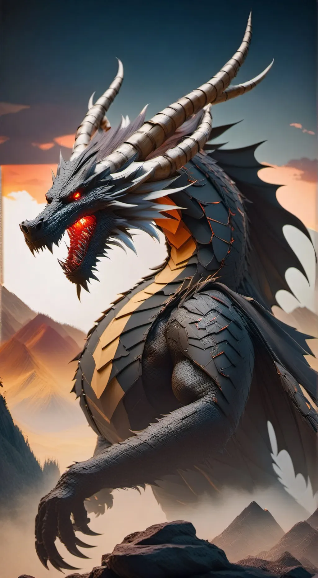 ai character: shadow  background