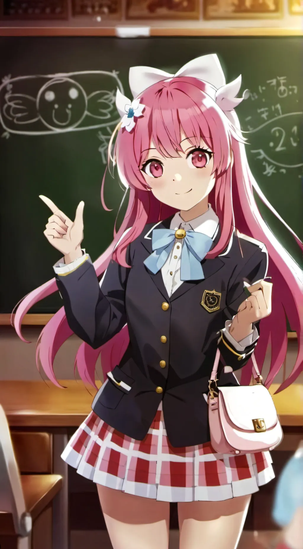 ai character: Weird girlfriend background