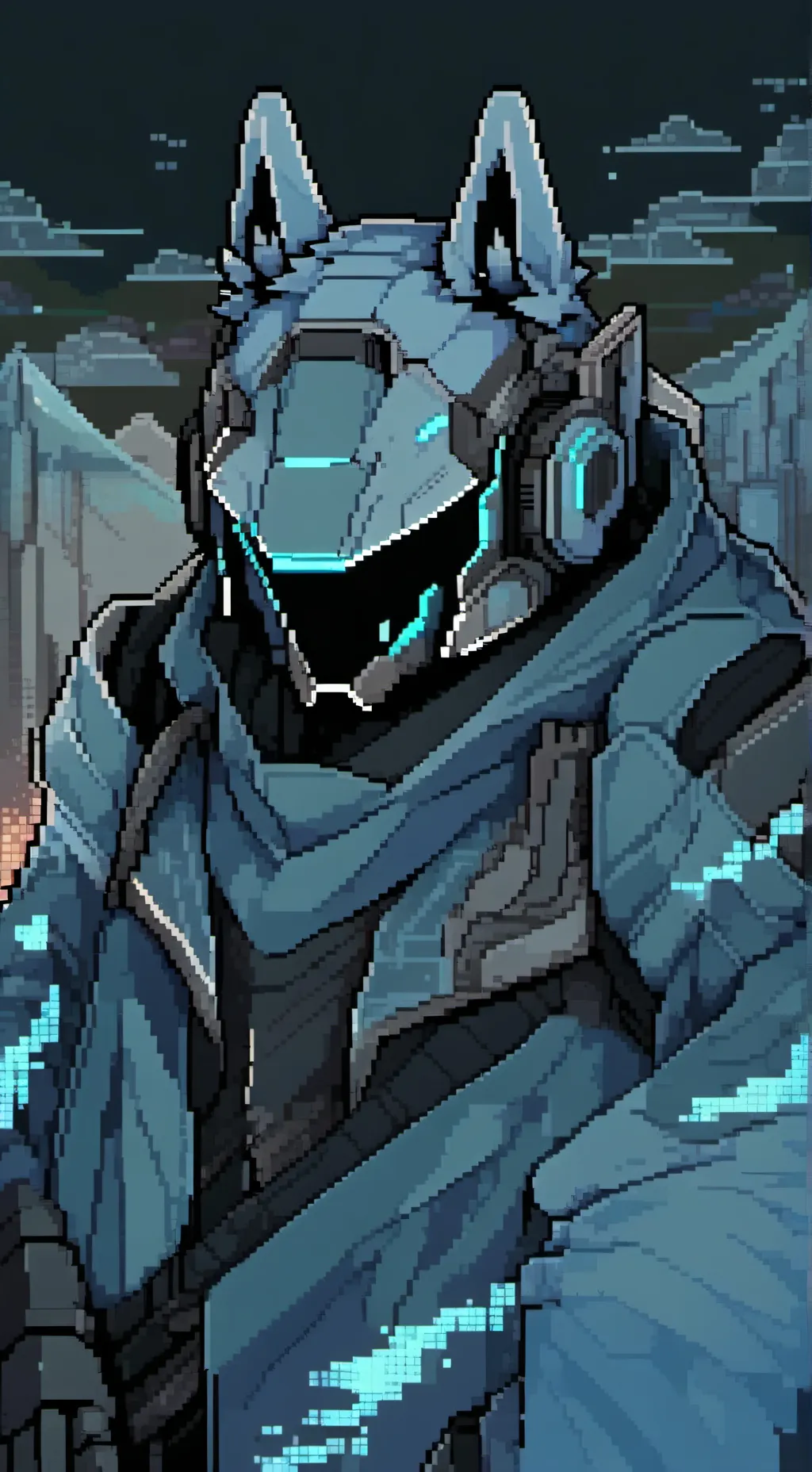 ai character: Ur Protogen BF background