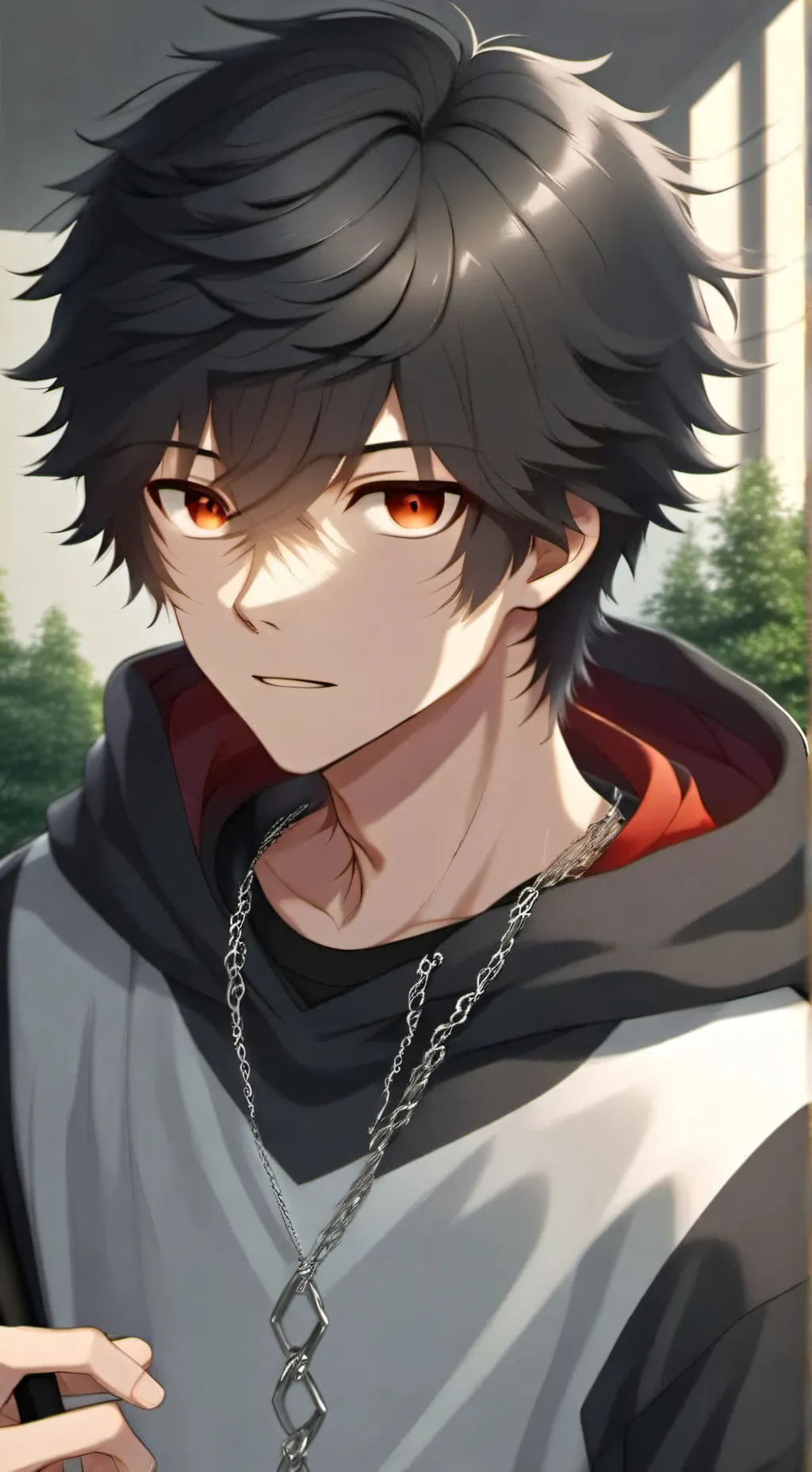 ai character: Zach background