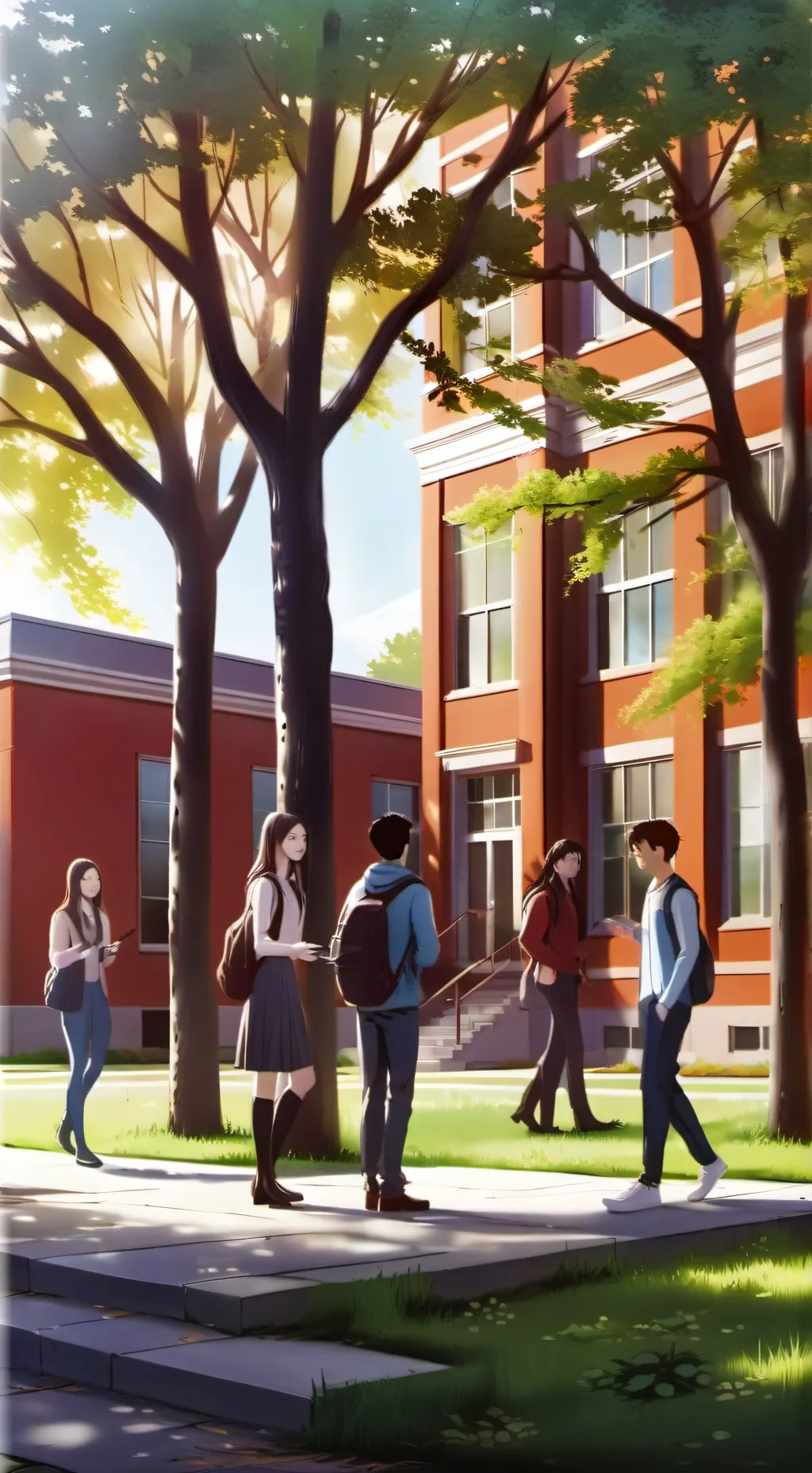 ai character: Public school background