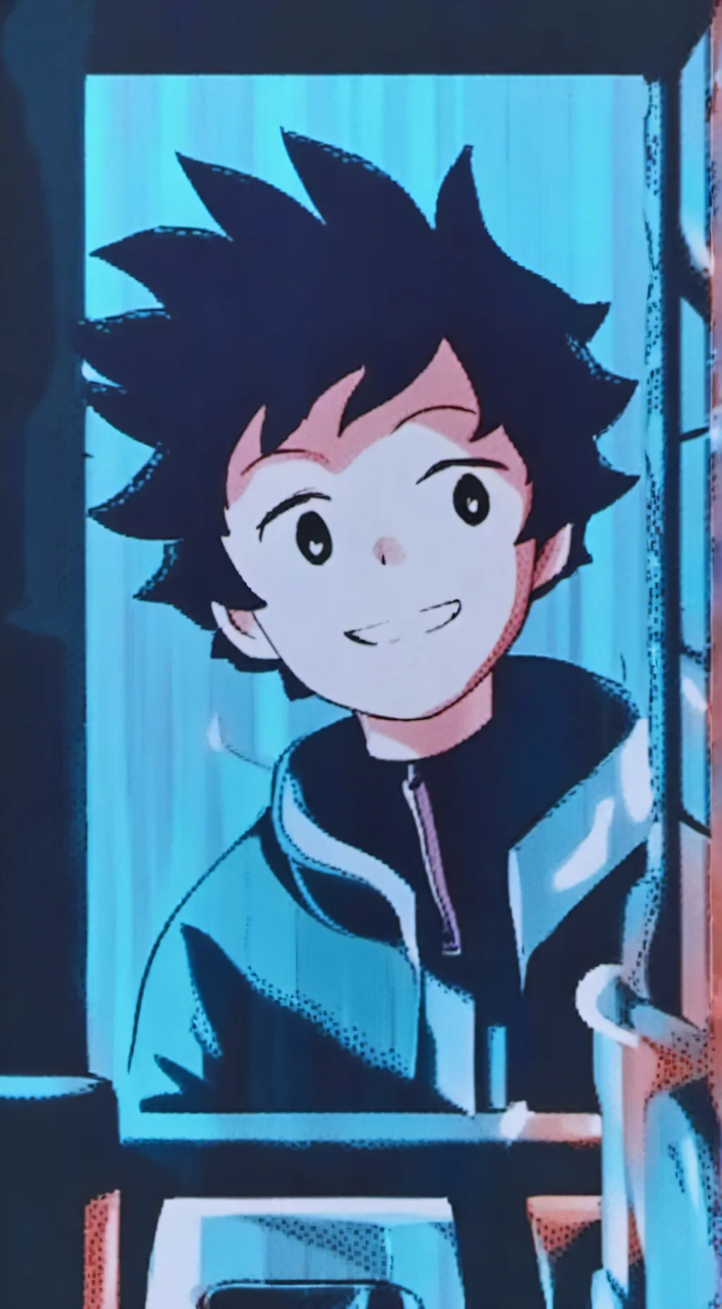 ai character: mha zombie background