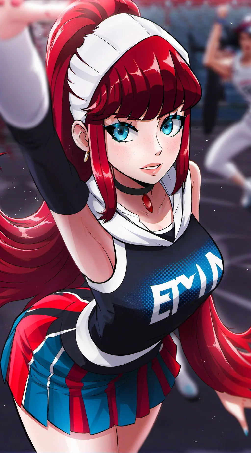 ai character: Clover background