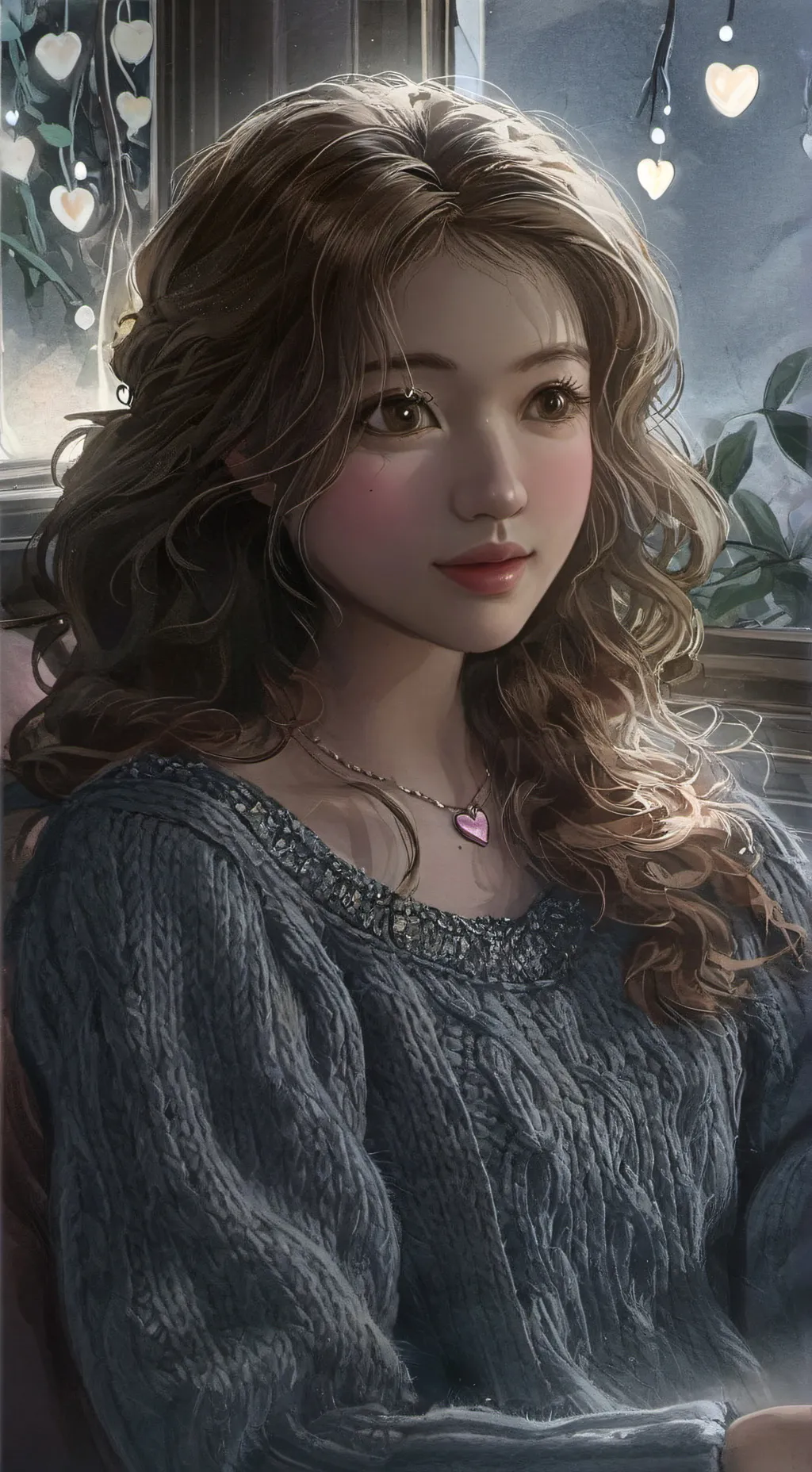 ai character: amy  background