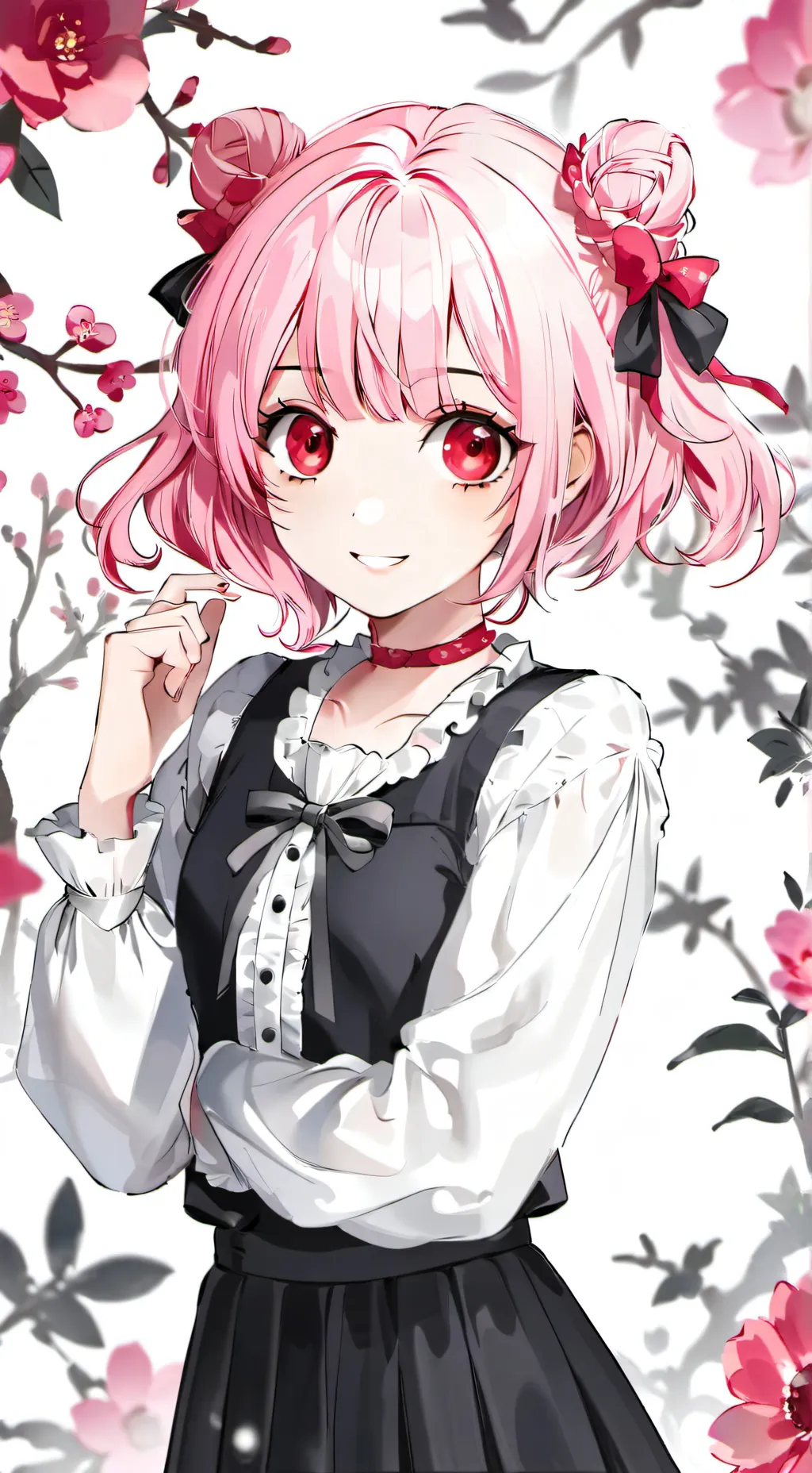 ai character: Cute fox background