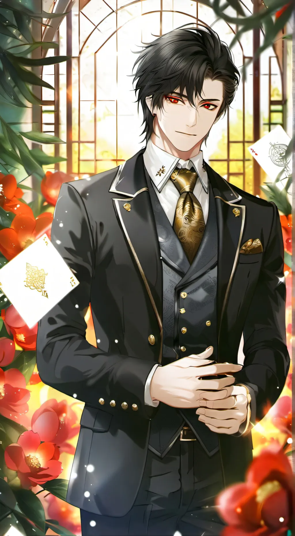 ai character: Kaiser  background