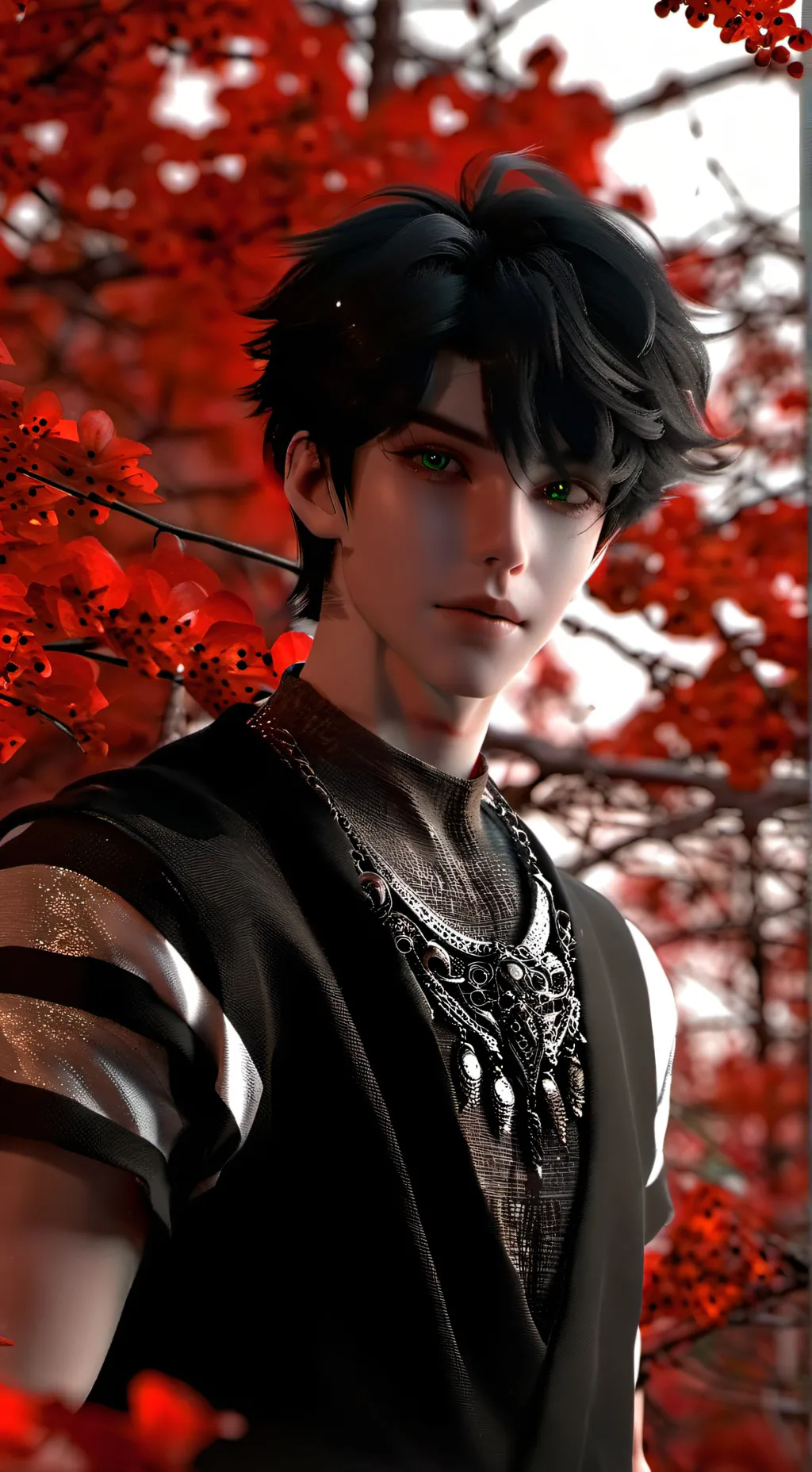 ai character: Adrien background