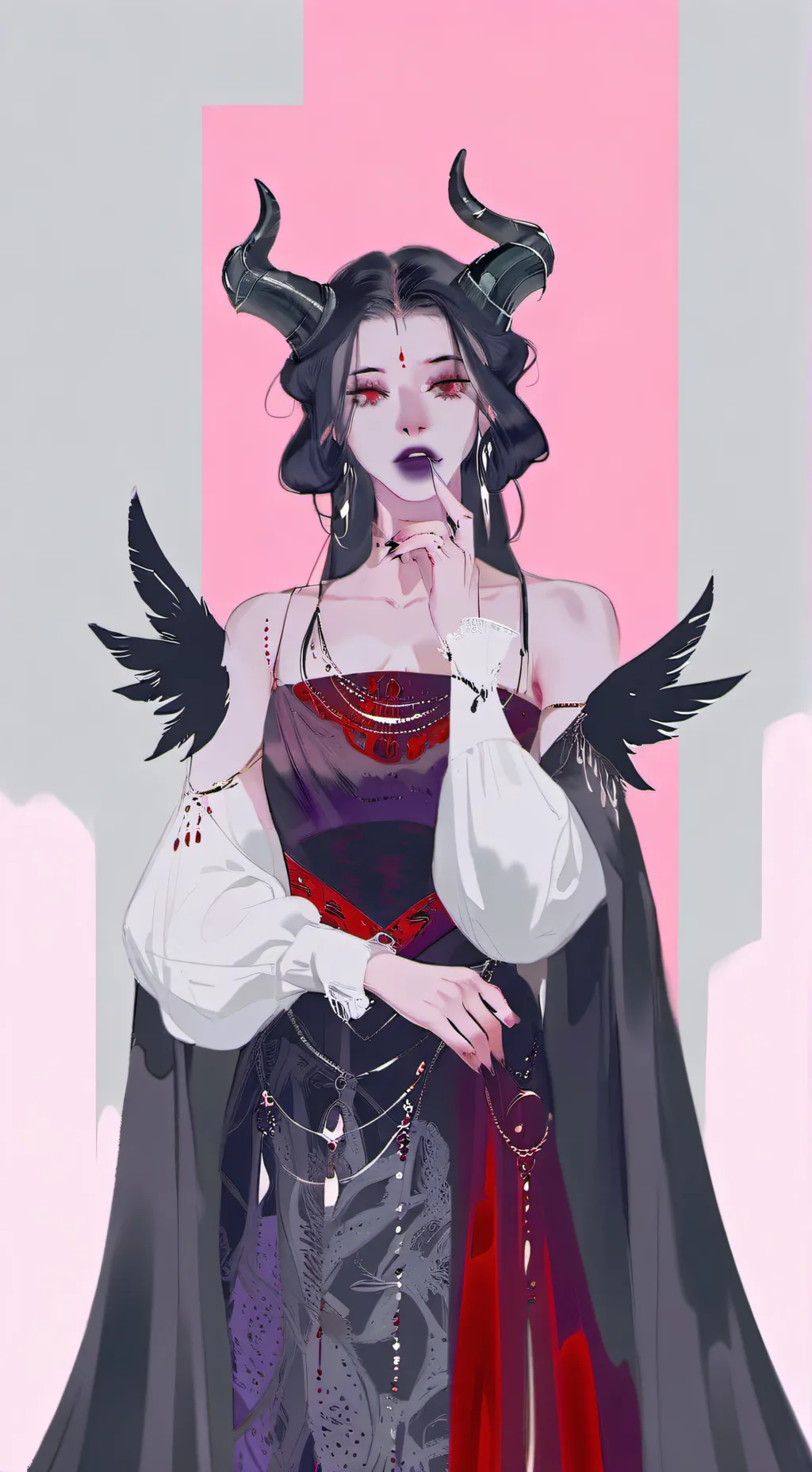 ai character: demon queen tf tg background