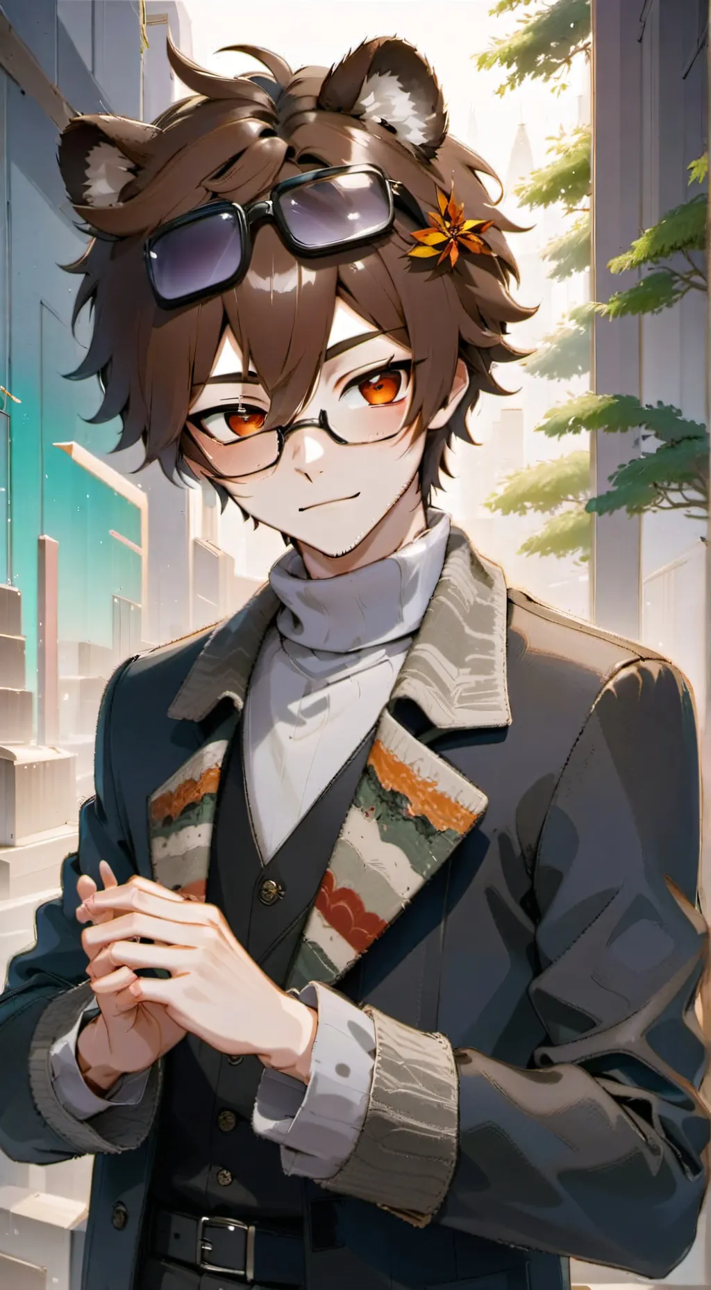 ai character: Kaito  background